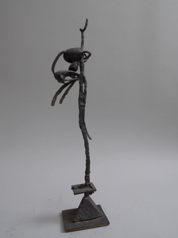 Mid Century Modern Art Organic Bronze Sculpture For Sale at 1stDibs