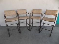 Kipp Stewart Bronze Bar Stools for Terra California Design