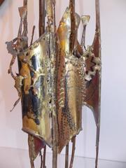 Tony Melendy Art Décoratif Brutaliste Sculpture