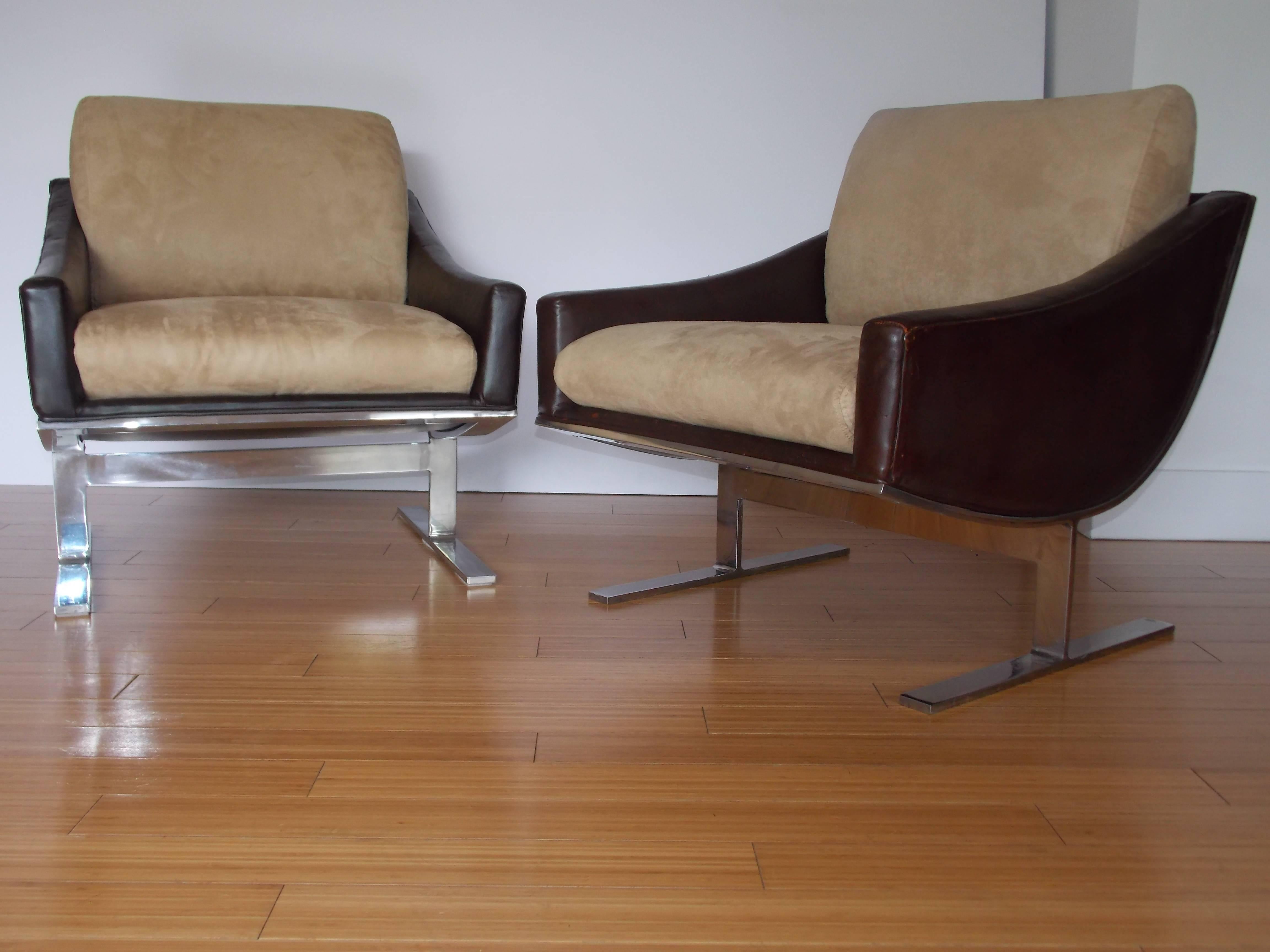 Kipp Stewart Lounge Chairs for Directional Furniture 5