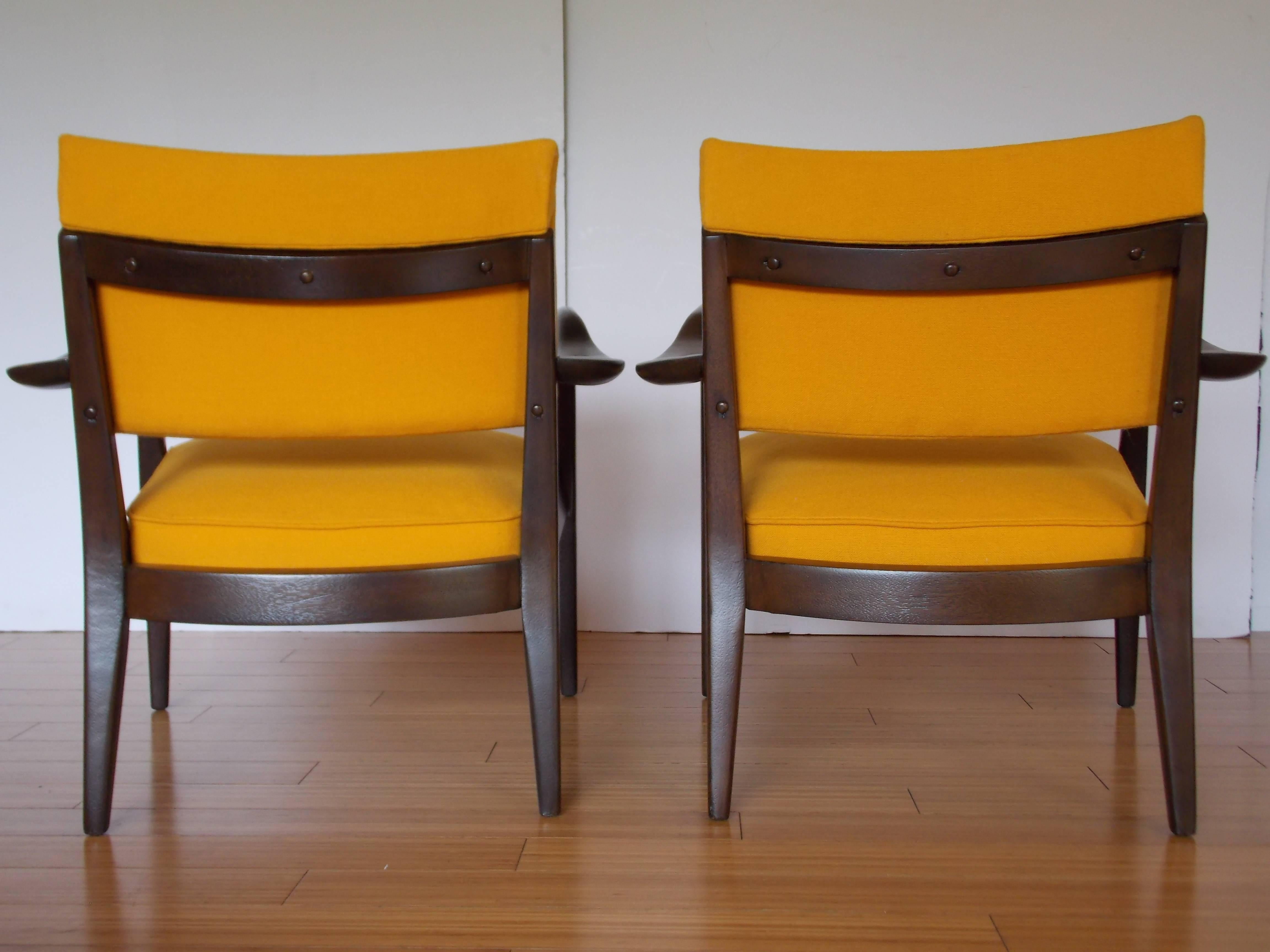 20th Century John Keal Lounge Chairs