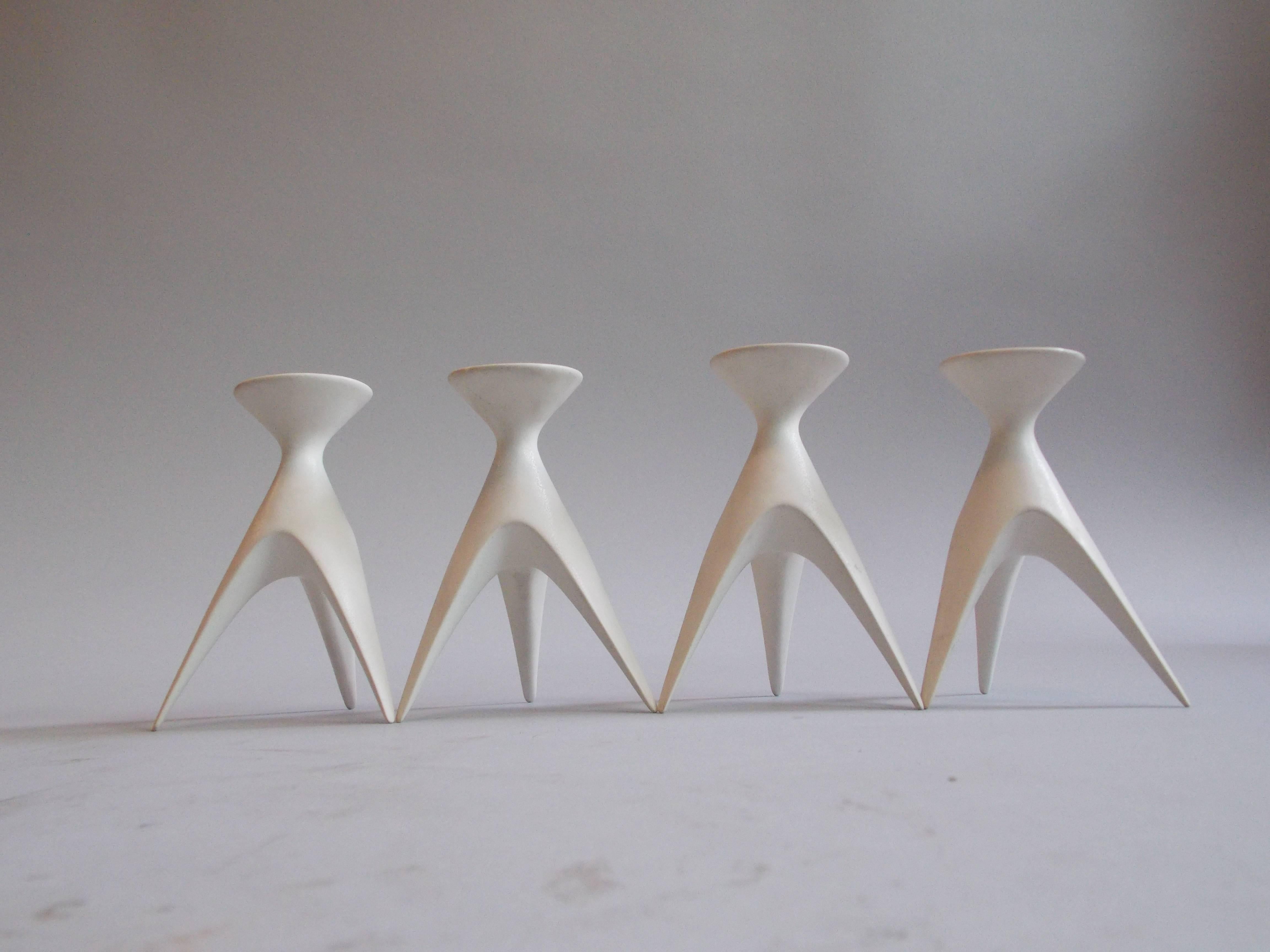 Malcolm Leland Candleholders California Design In Good Condition In Los Angeles, CA
