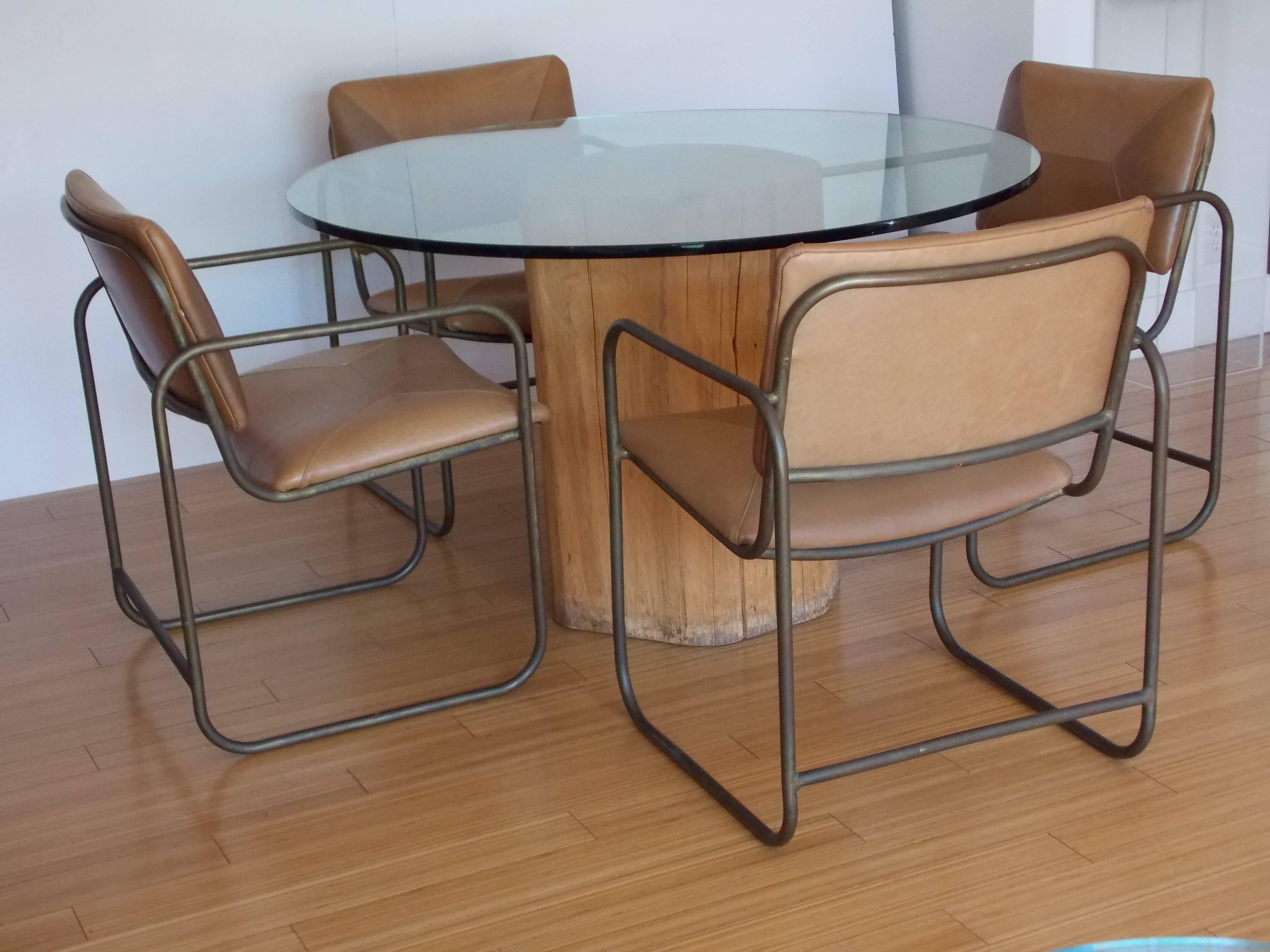 Kipp Stewart Occasional Bronze Chairs for Terra California Design 5