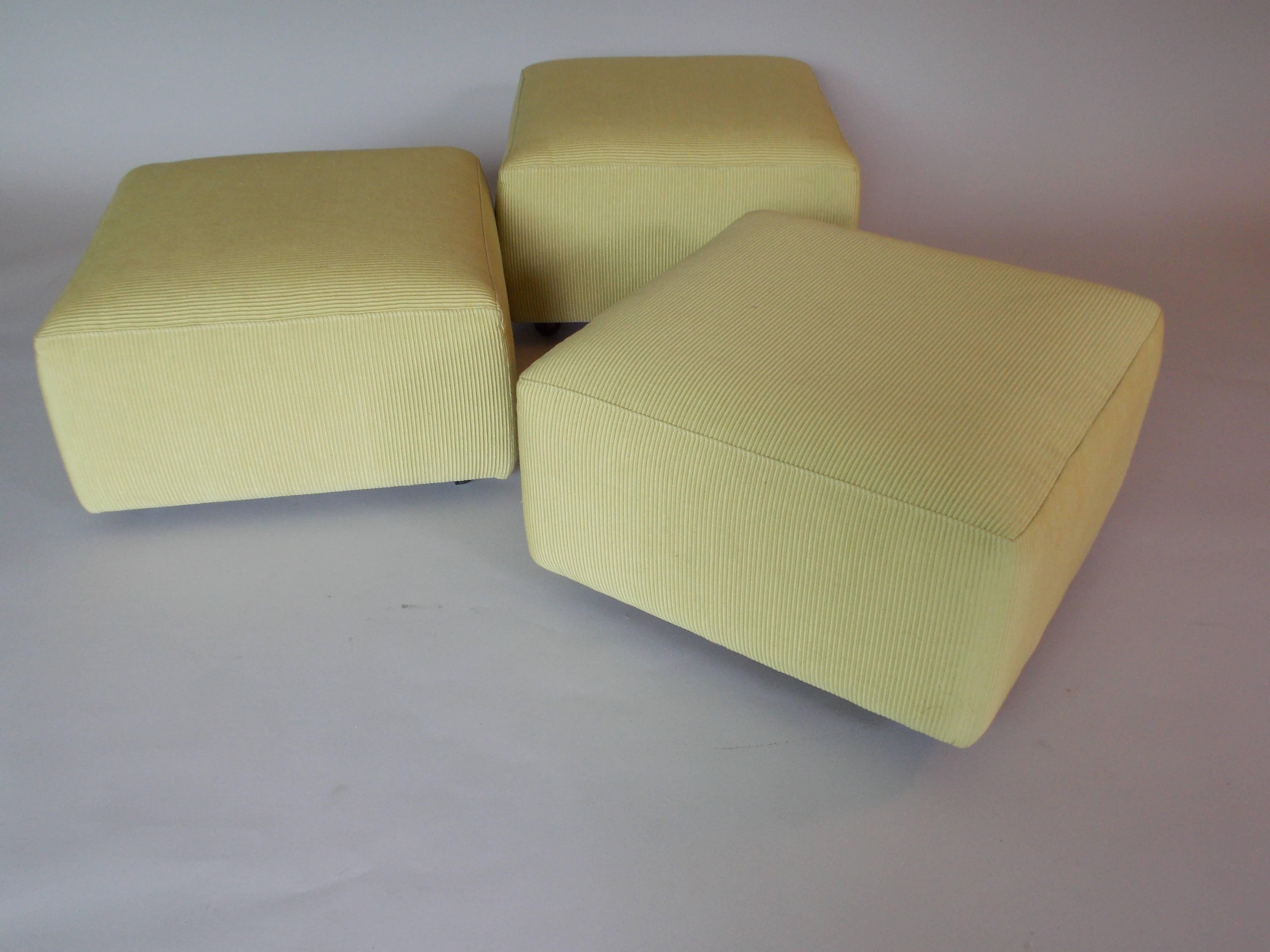 Occasional Poufs Albert Frey Attributed For Sale 1