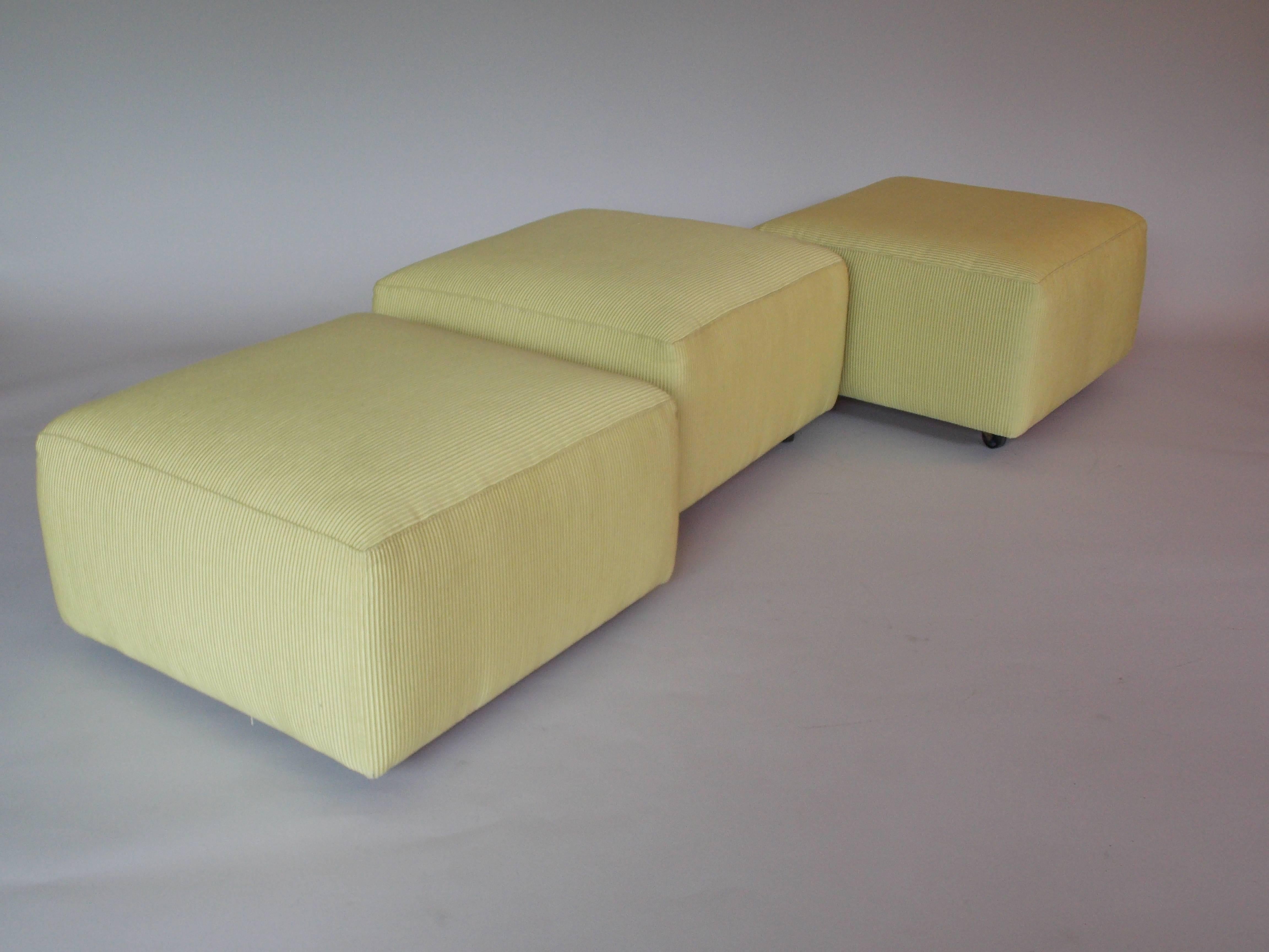 Occasional Poufs Albert Frey Attributed For Sale 2