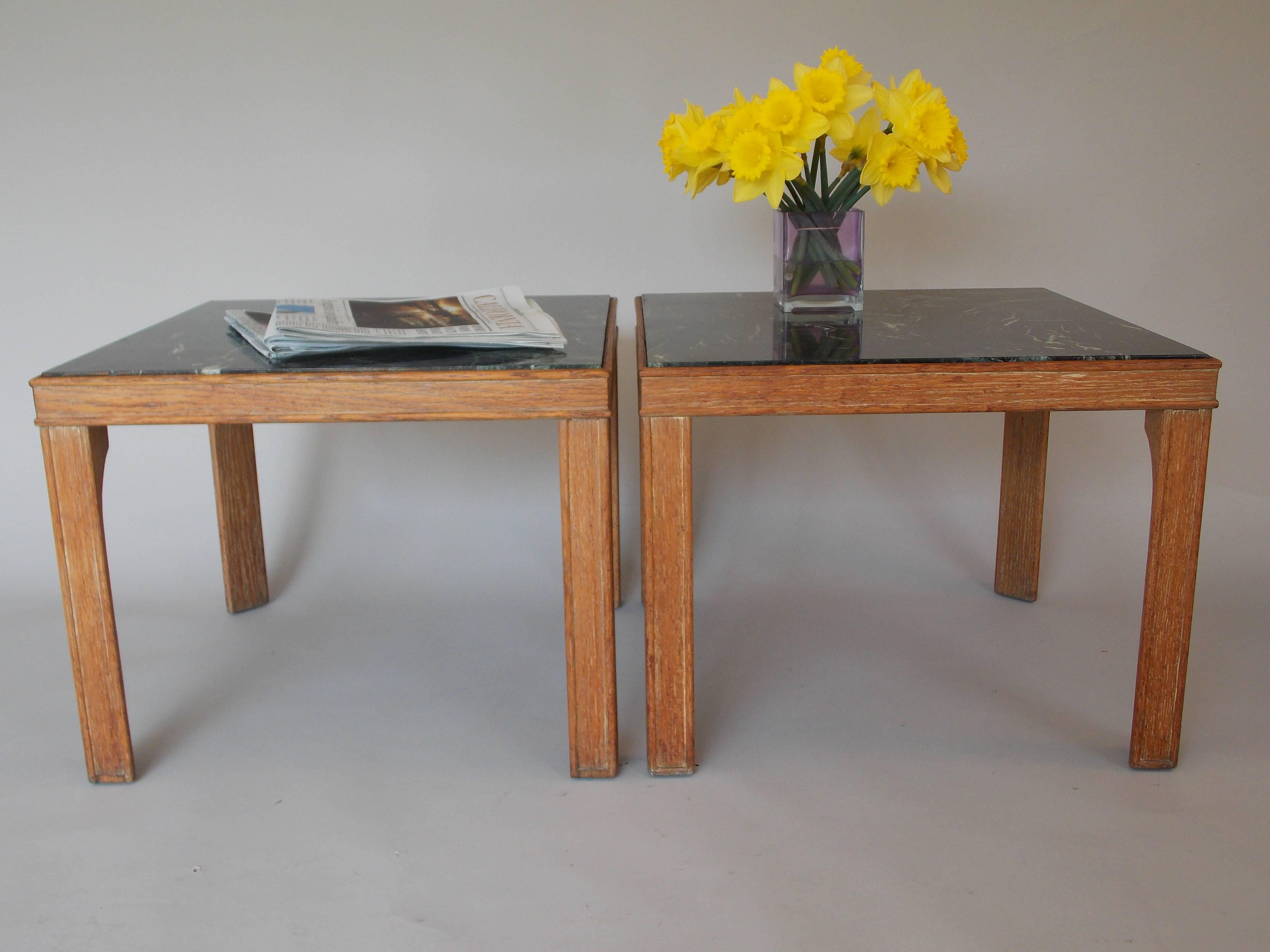 Modern Mid-Century Tables Attributed to Jacques Adnet