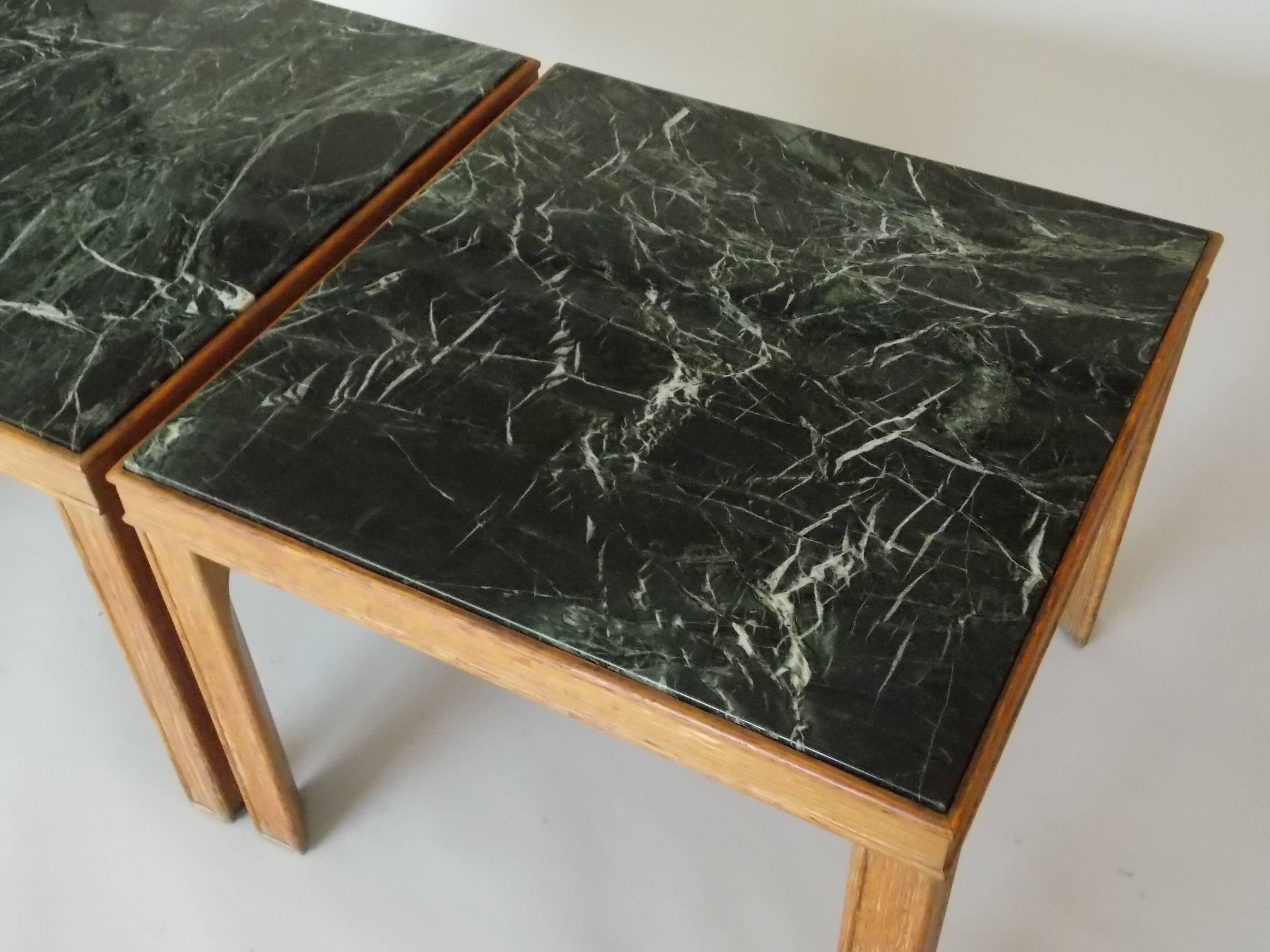 French Mid-Century Tables Attributed to Jacques Adnet