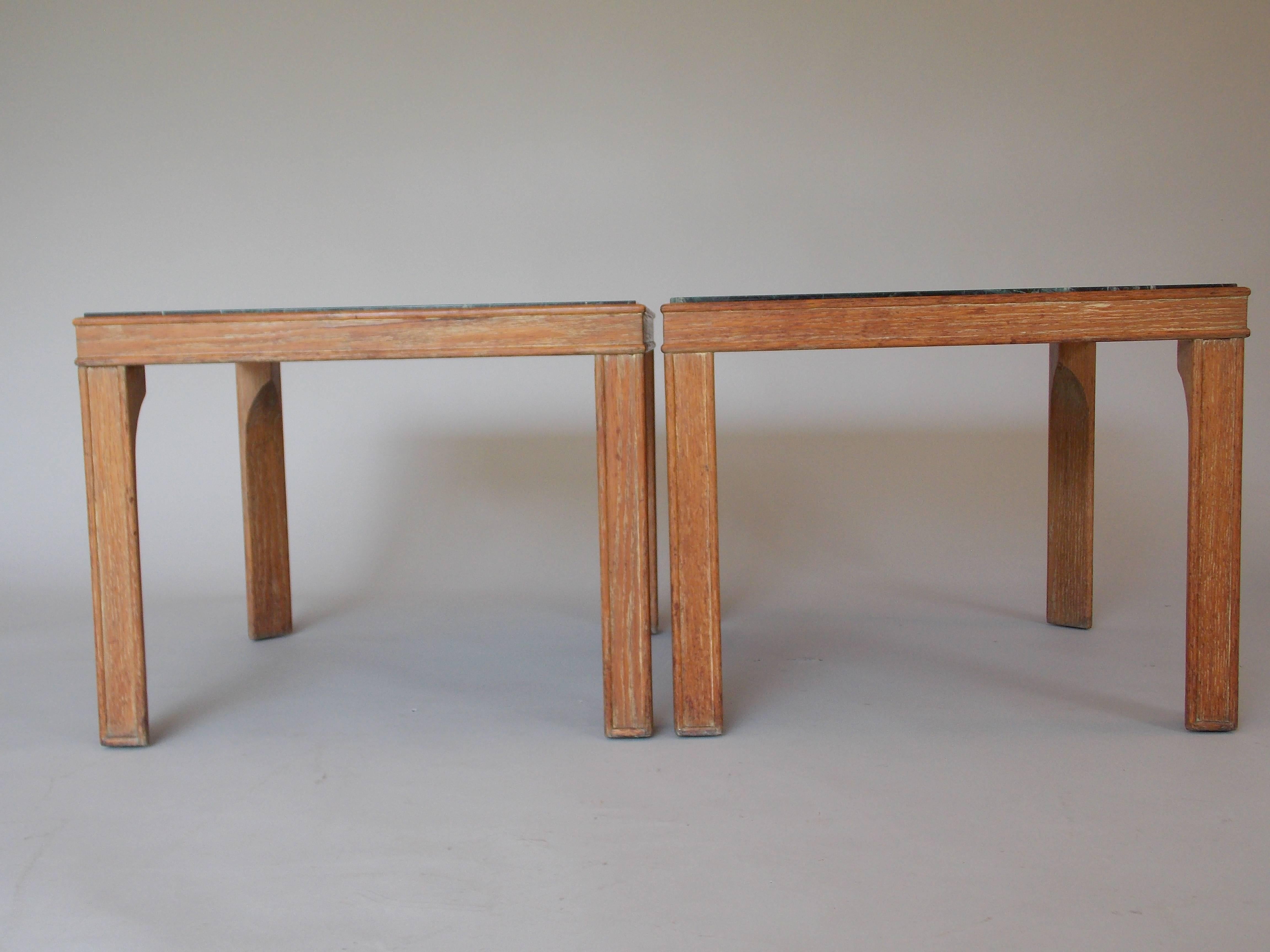 Mid-Century Tables Attributed to Jacques Adnet In Excellent Condition In Los Angeles, CA