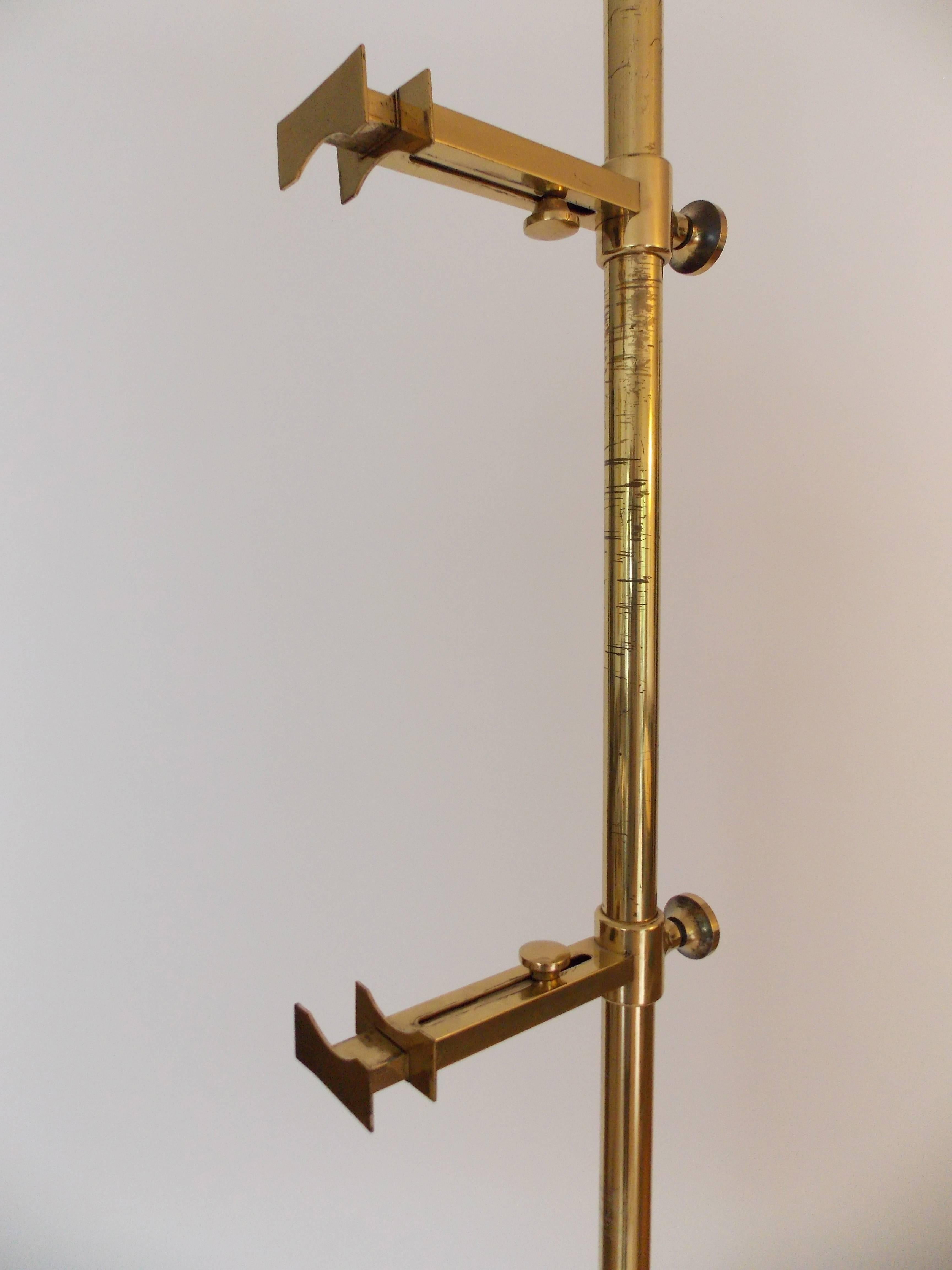 Brass Art Easel Lamp Arredoluce, Italy at 1stDibs artists easel lamp