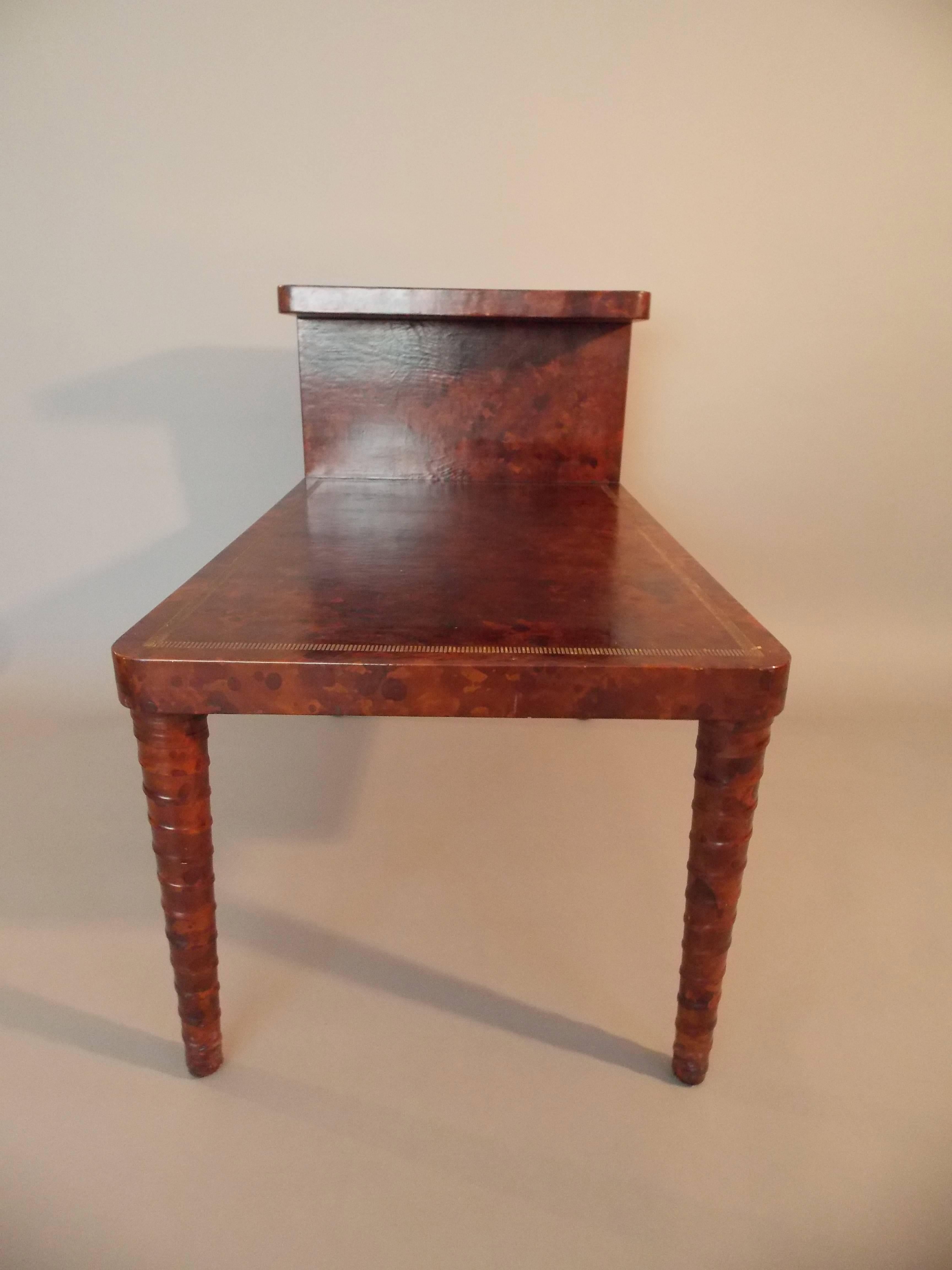 William Billy Haines Leather Table 2