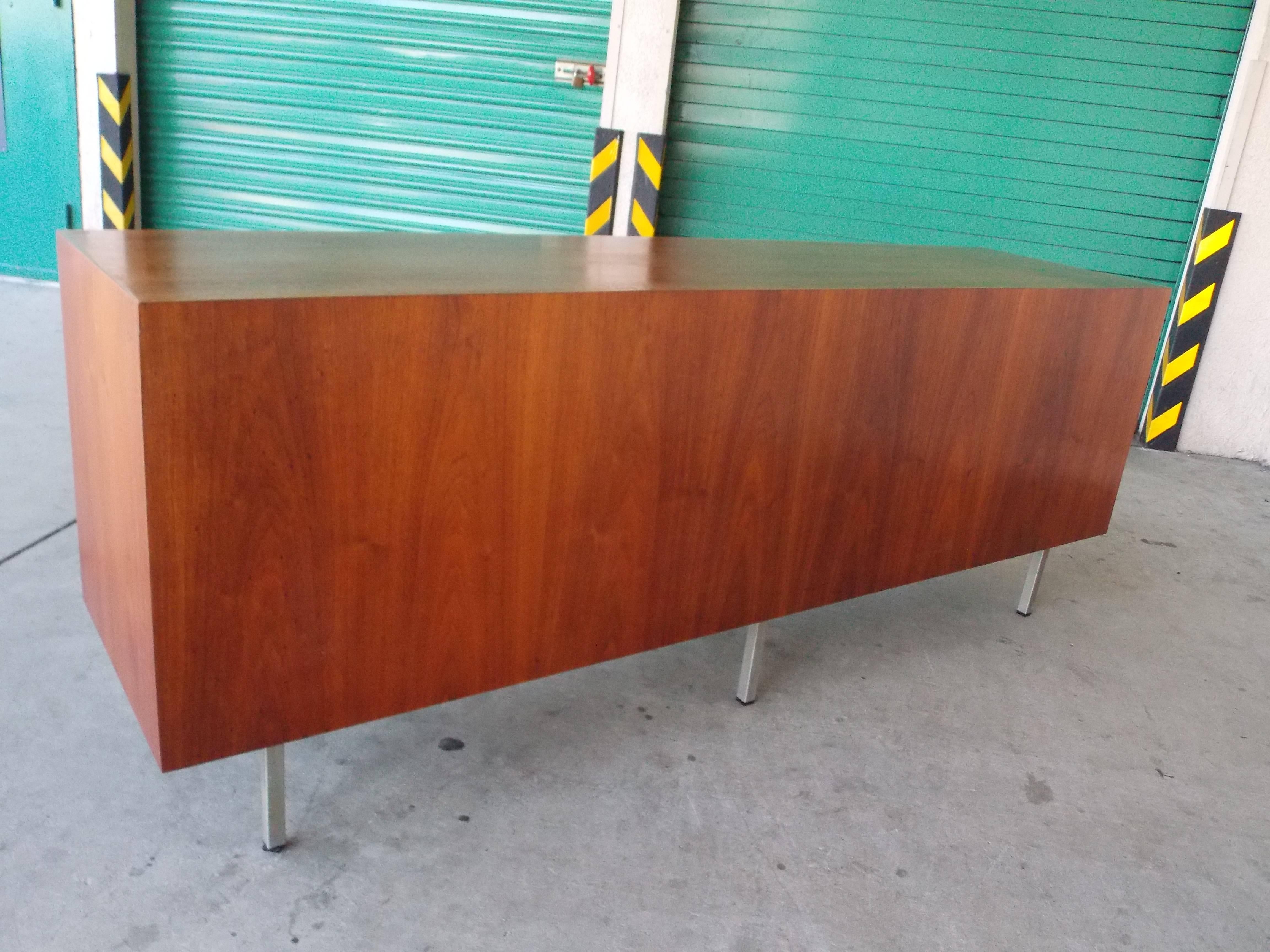 20th Century Florence Knoll Mid-Century Credenza, 1950's