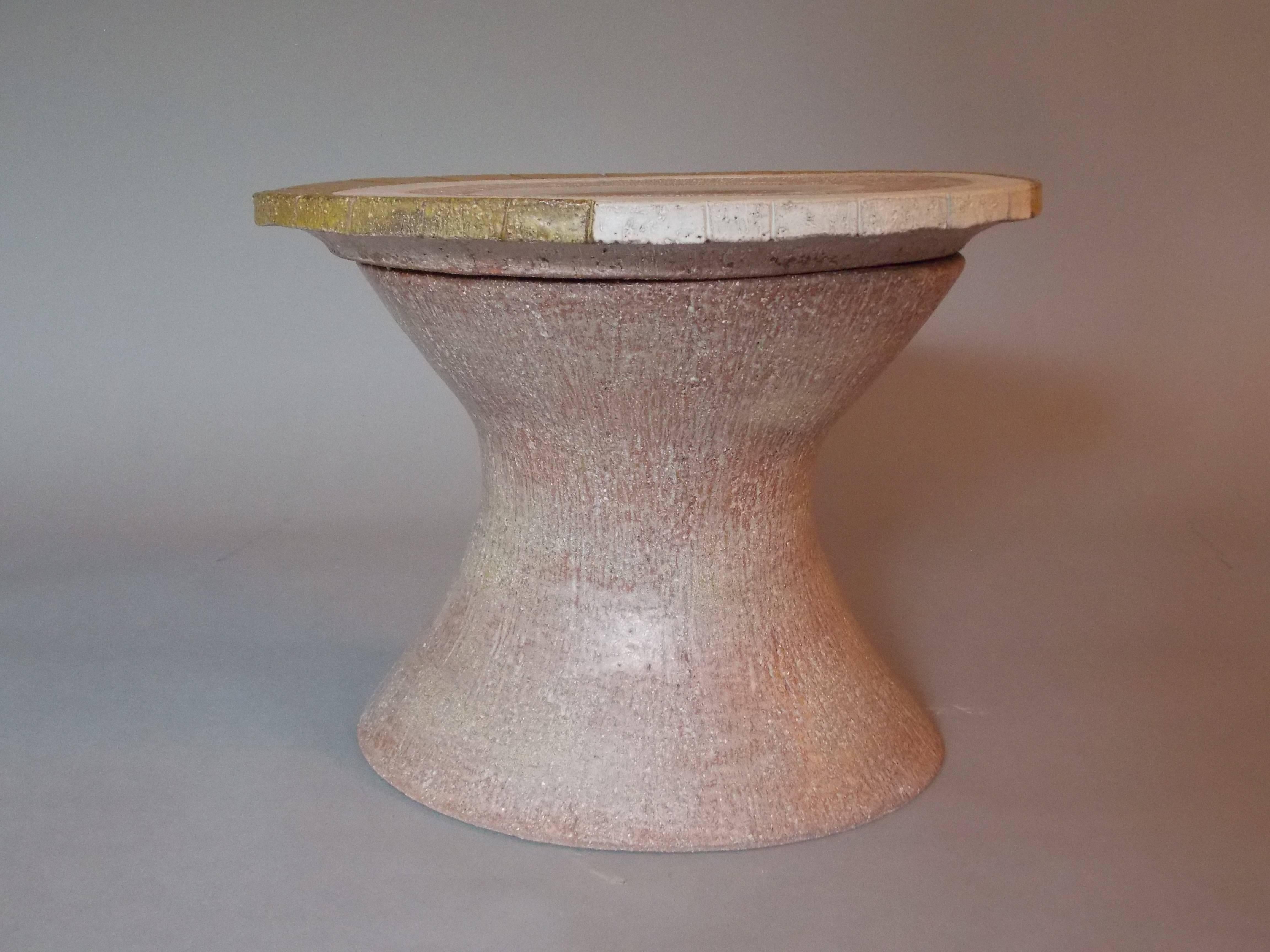 American D. Murray Stoneware Table, 1974