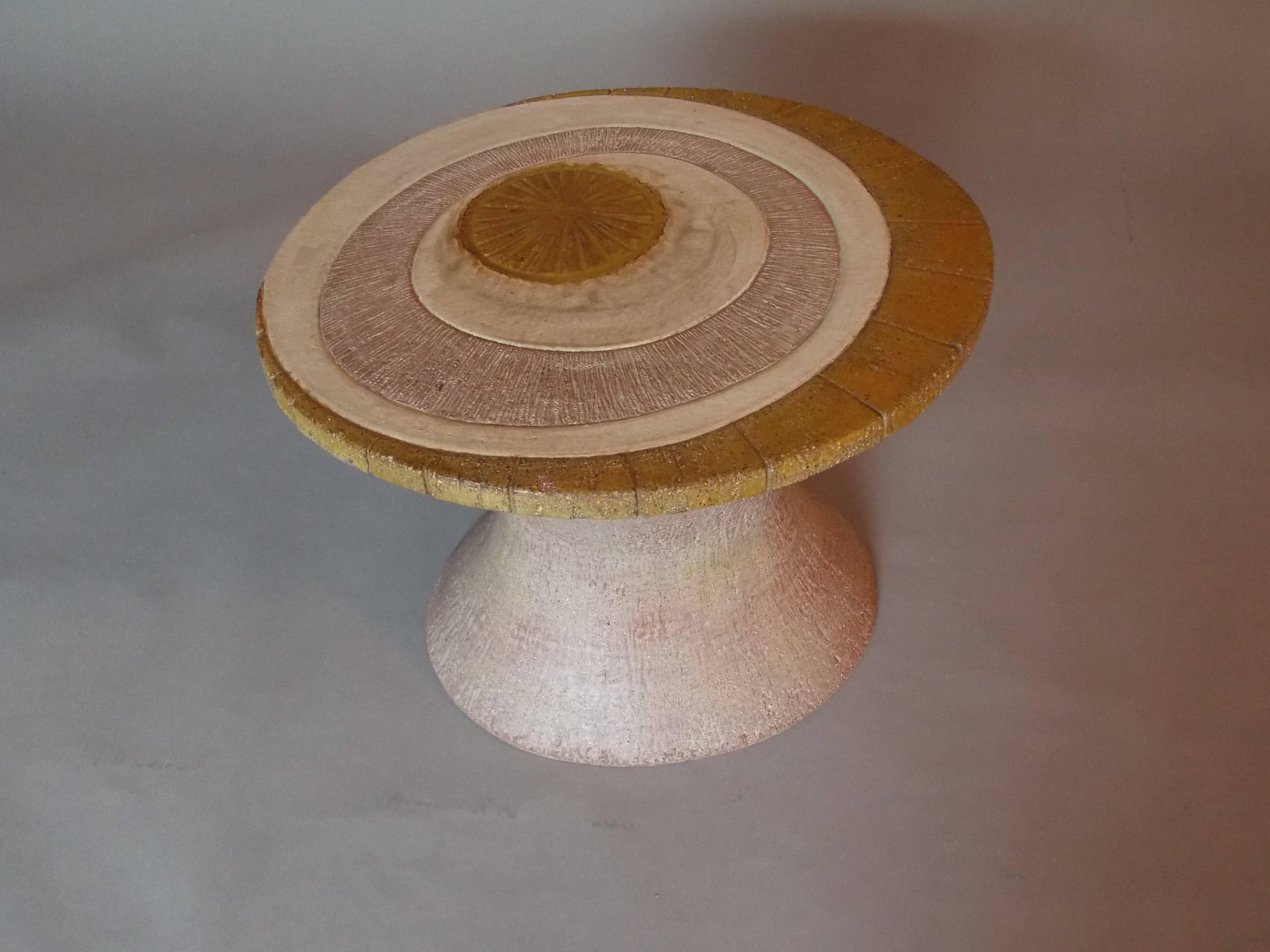 D. Murray Stoneware Table, 1974 1