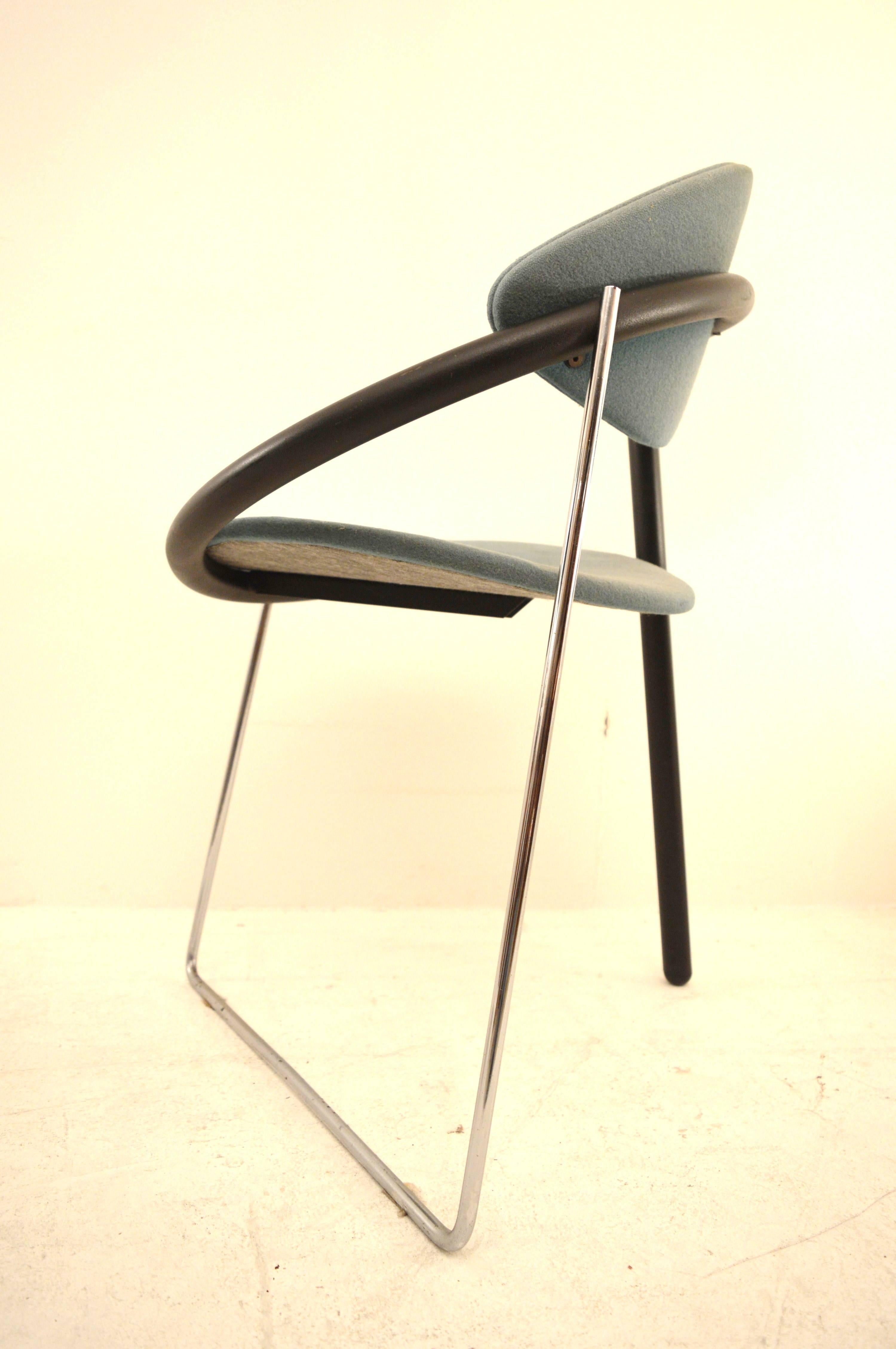 Dutch Memphis Style Chairs by Boonzaaijer Mazairac, 1986