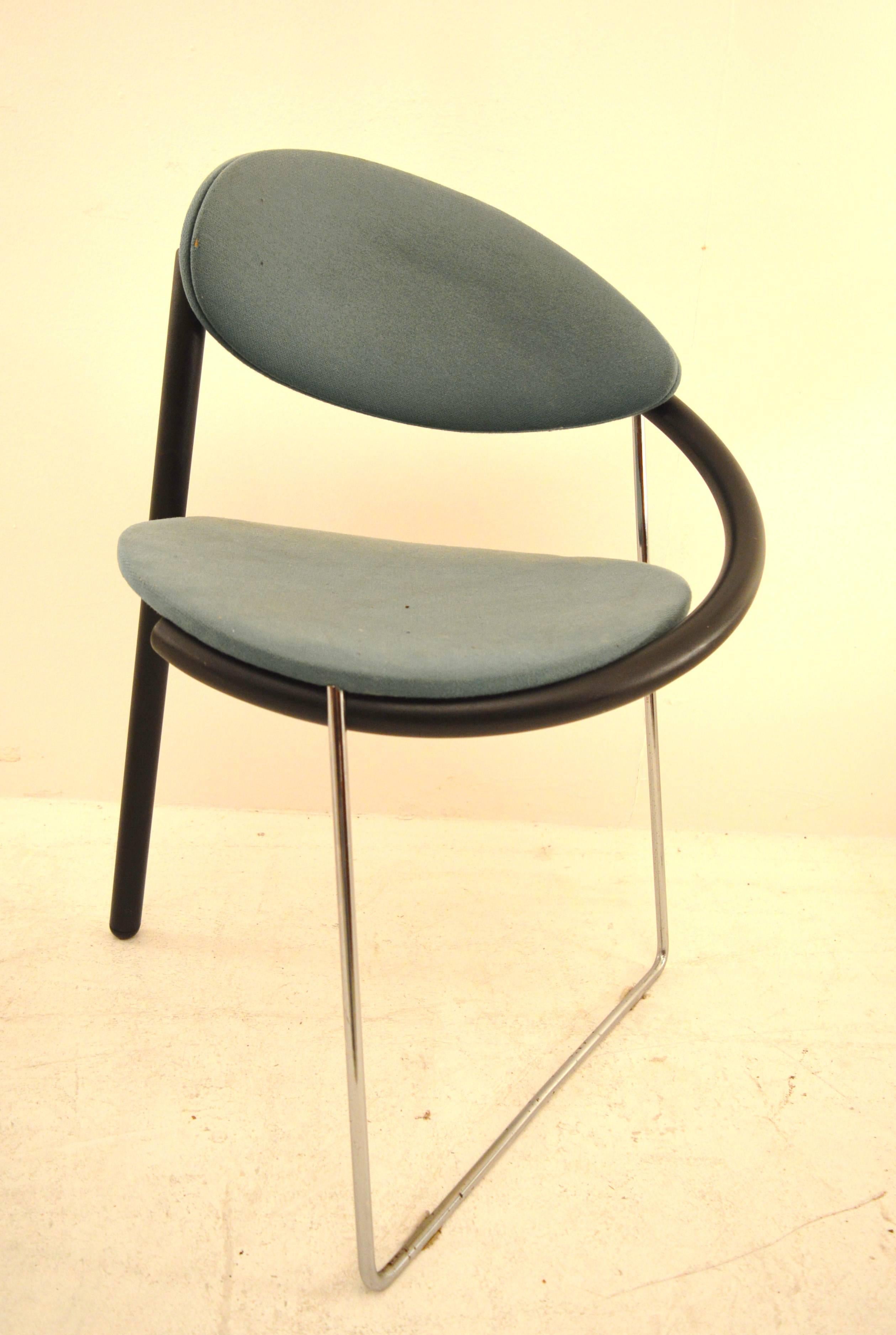 Late 20th Century Memphis Style Chairs by Boonzaaijer Mazairac, 1986
