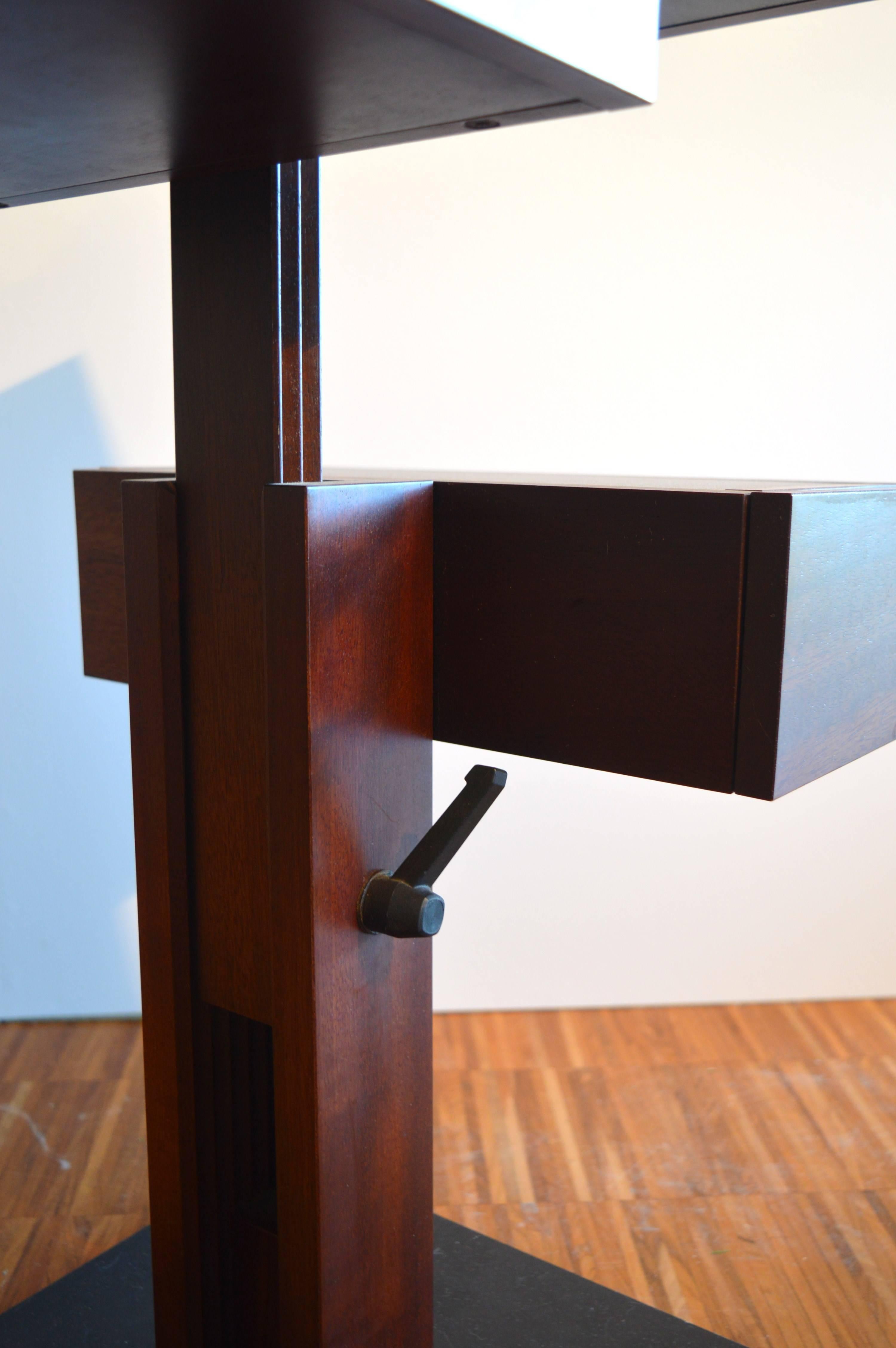 Post-Modern Side Table by Bernard Vuarnesson for Sculptures-Jeux in Paris, 1980