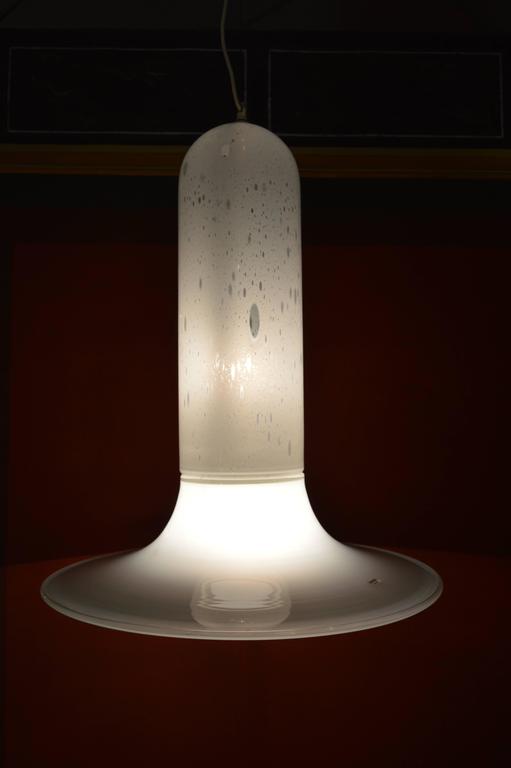 Very Large Murano Ceiling Lamp by Alfredo Barbini at 1stDibs