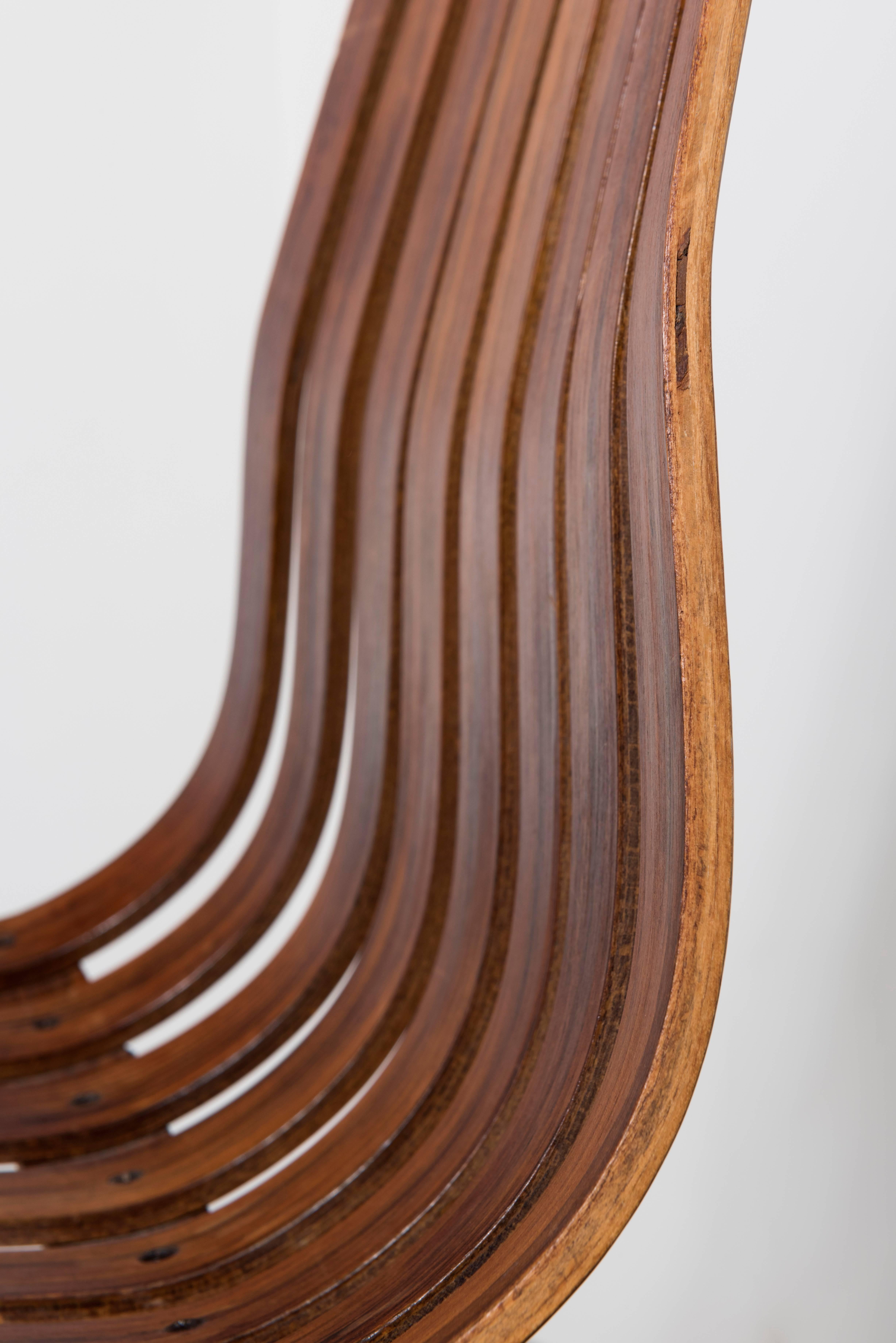 Norwegian Set of Eight Scandia Chairs in Beautiful Rosewood by Hans Brattrud For Sale