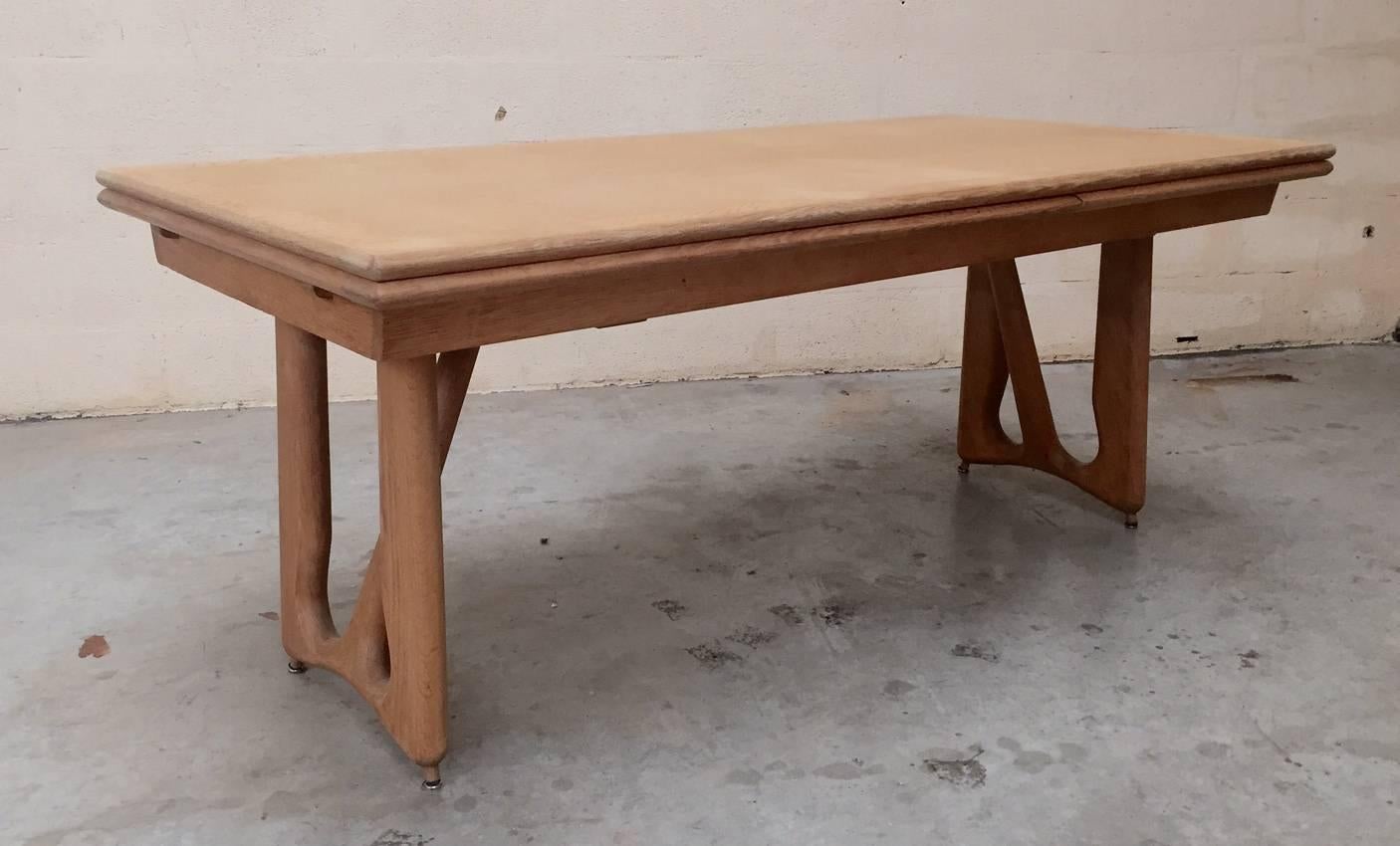 1960s Table by Guillerme et Chambron 