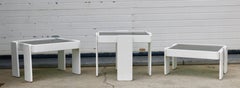 1980 Cassina Three Nesting Coffee Tables