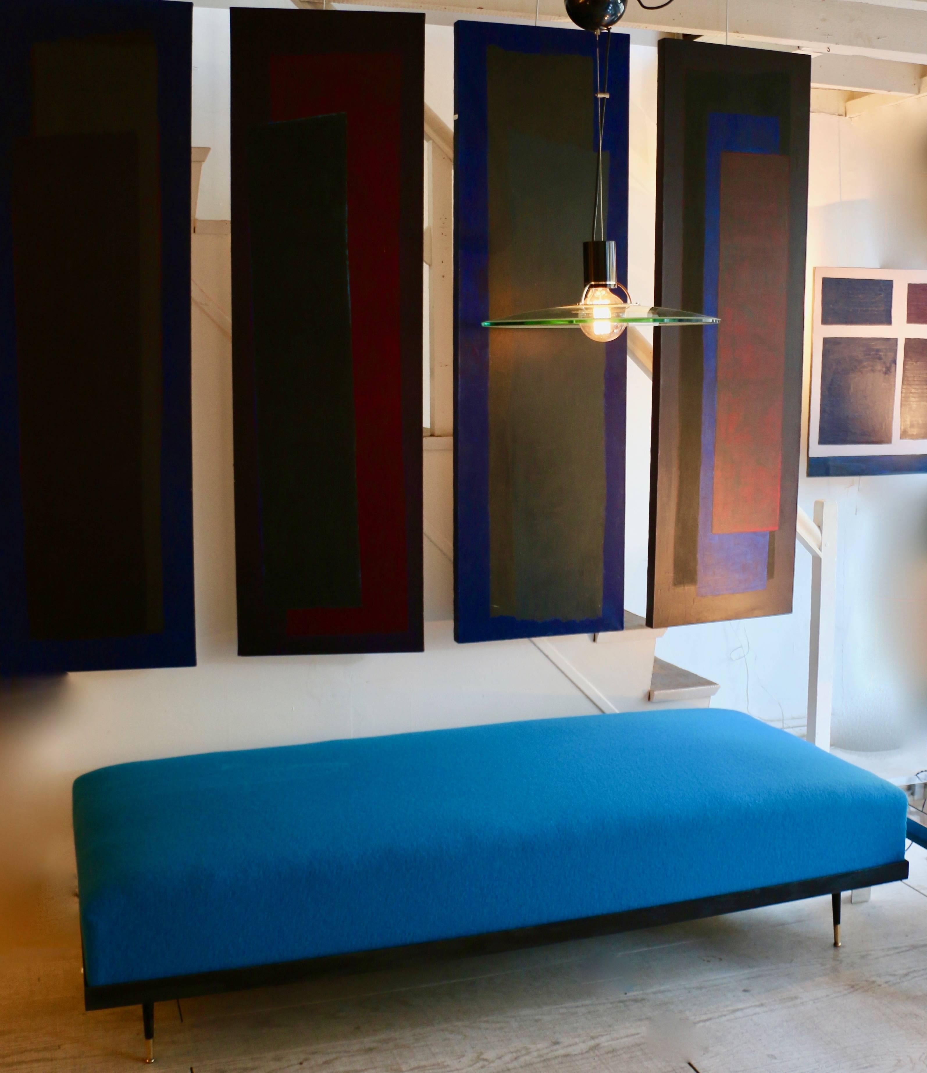 Wood 1950s Day Bed by Aldo Morbelli For Sale