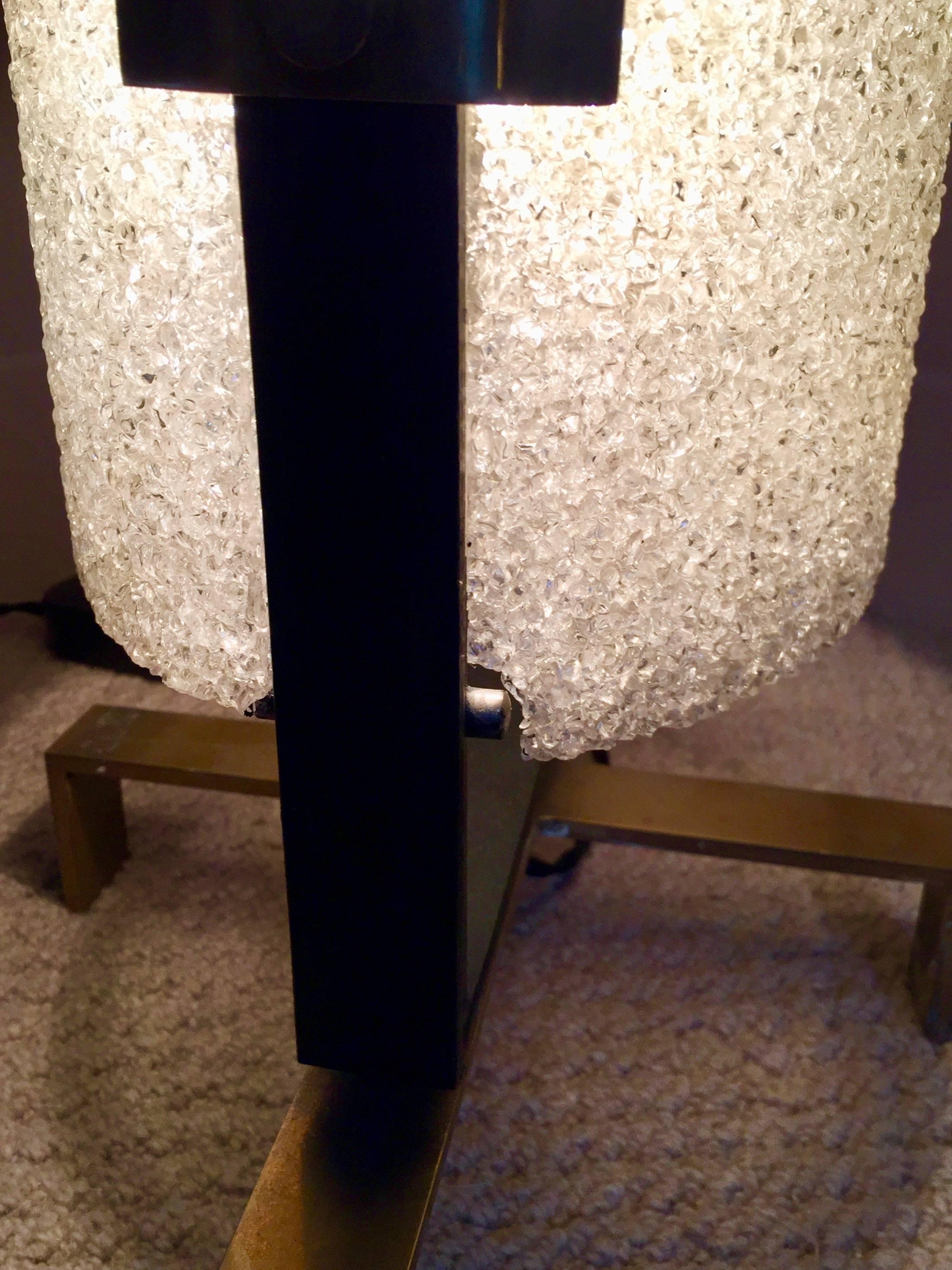 1970s Honeycombed Resin Floor Lamp For Sale 5