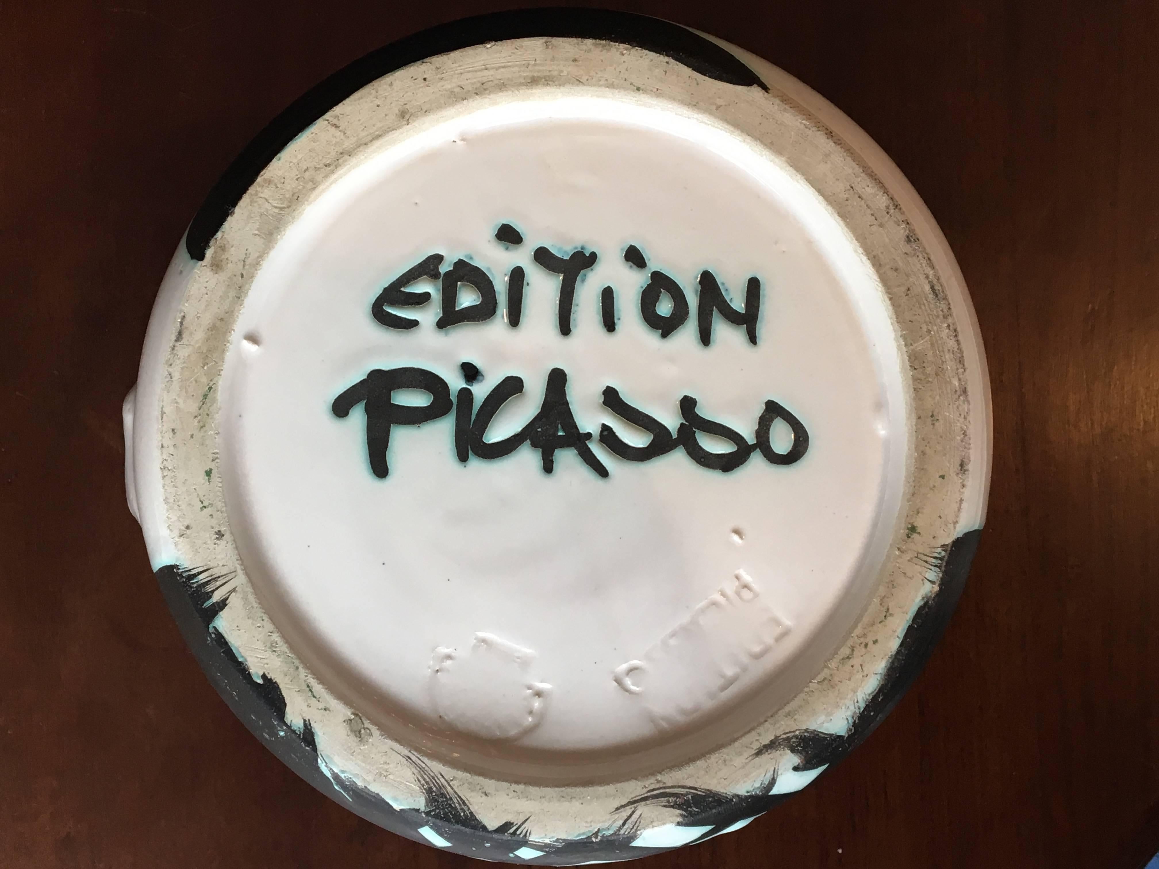 Pablo Picasso, Madoura, Turned Ceramic Pitcher 