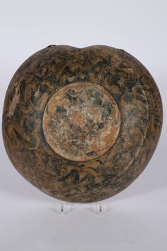 Early 19th Century Swedish Bowl with Original Painted Decoration on the Back