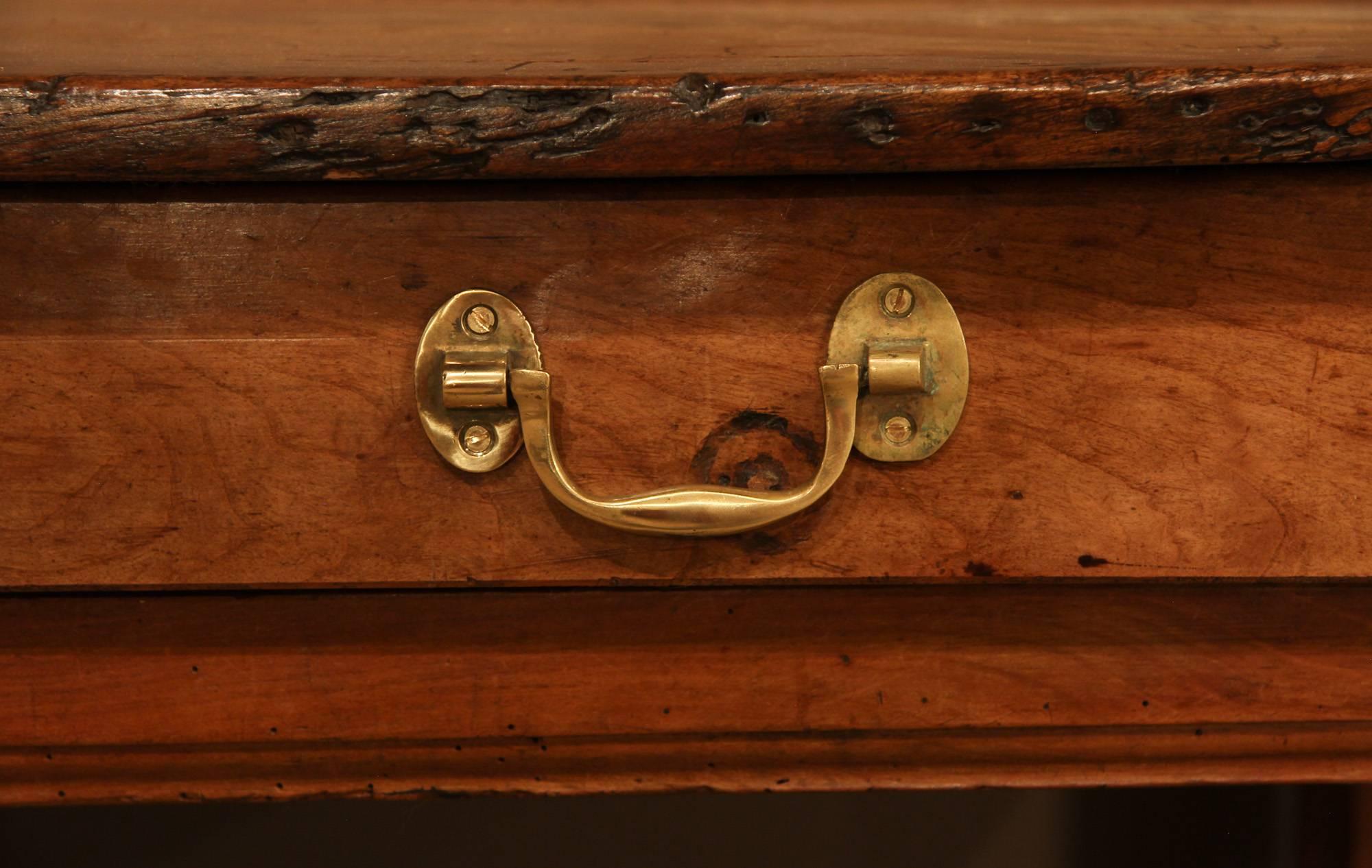 Early 19th Century Cherrywood French Farmhouse Table In Good Condition For Sale In Wiltshire, GB