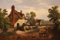 "Near Stratford-on-Avon" Oil Painting by William Cartwright