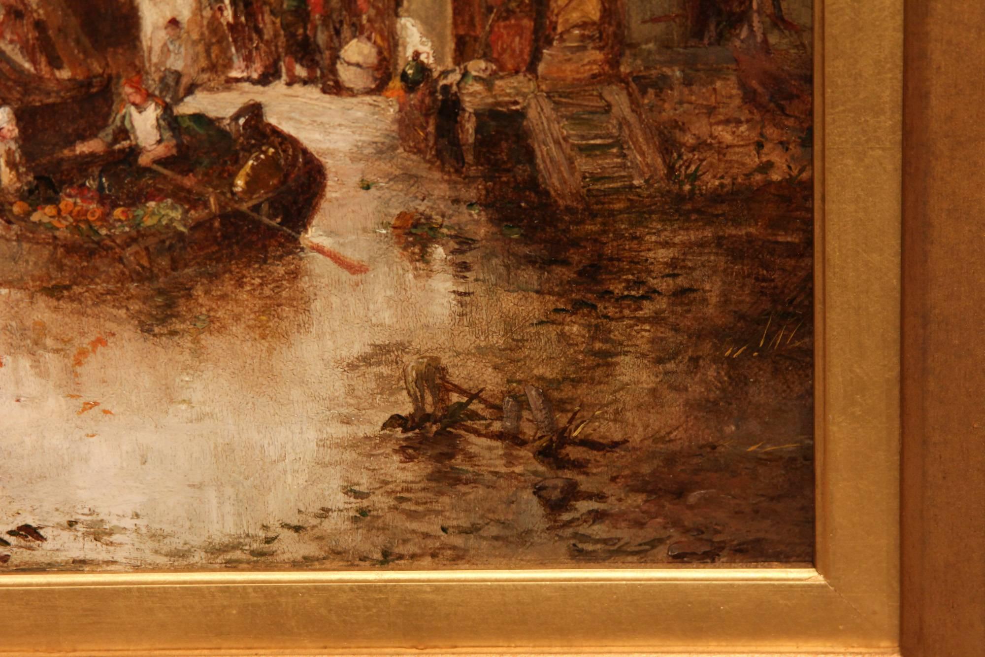 19th Century Pair of Oil Paintings 