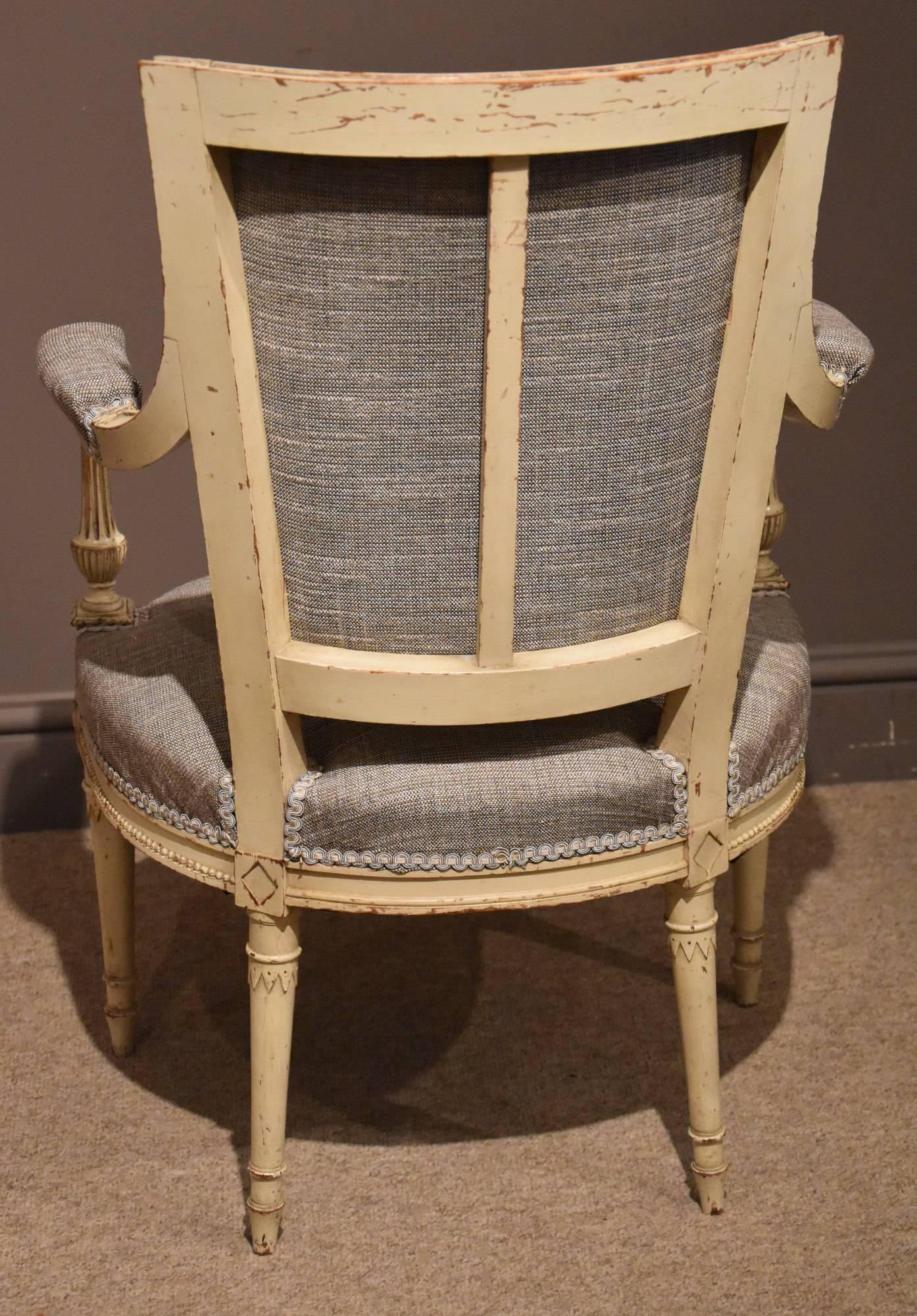 Set of Four French Directoire Style Armchairs In Good Condition In Wiltshire, GB