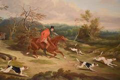 "The Bodsworth Hunt" Attributed to David Dalby of York