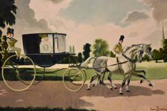 "The Wedding Carriage" by Doris Zinkeisen