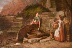 "At the Well" Painting by Charles Landseer R.A