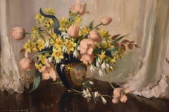 "Tulips and French Porcelain" by Vernon De Beauvoir Ward