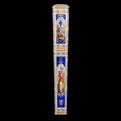 Antique 19th Century Rare Swiss 18-Karat Gold & Enamel Etui, Geneva, circa 1800