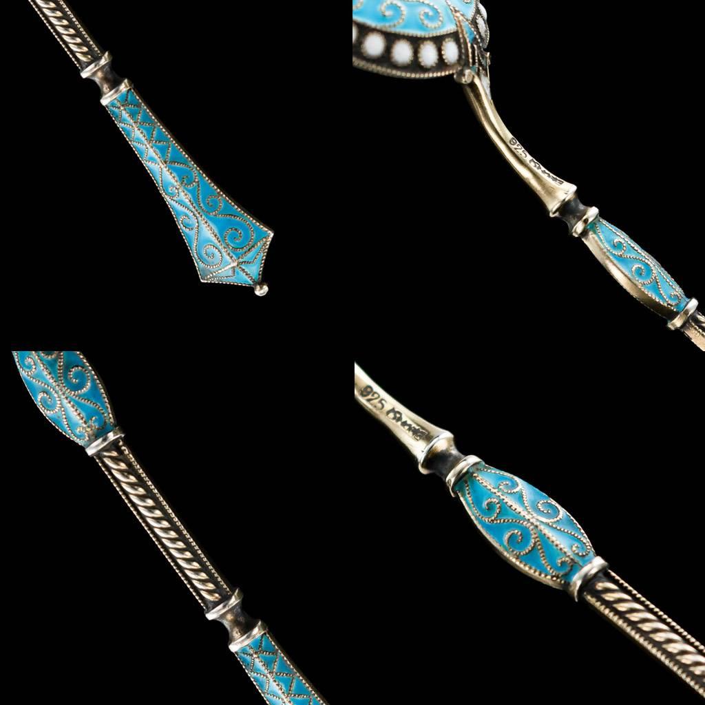 antique norwegian silver spoons