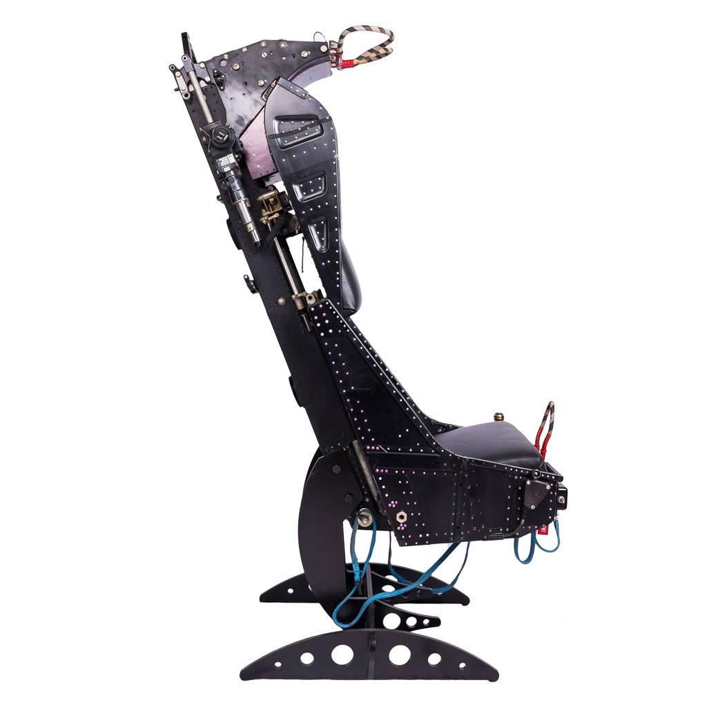 Stylish and Very Unusual Martin Baker Aircraft Ejection Seat, circa 1974 In Excellent Condition In Royal Tunbridge Wells, Kent