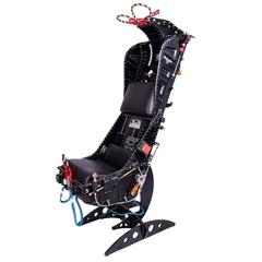 Stylish and Very Unusual Martin Baker Aircraft Ejection Seat, circa 1974