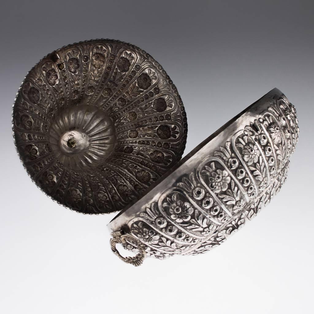 Turkish 19th Century Ottoman Empire Silver Massive Jewellery Box, Turkey, circa 1890