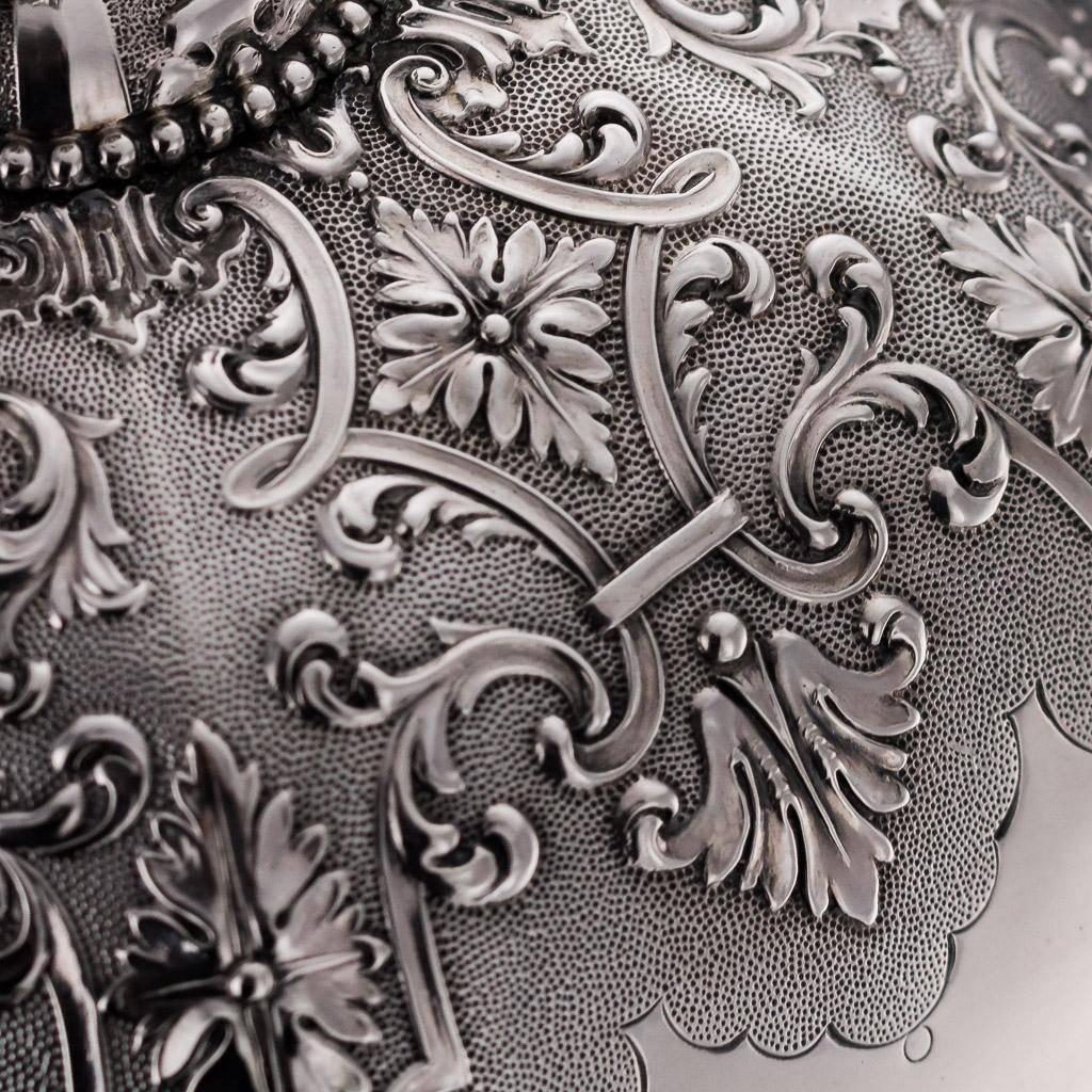 19th Century Victorian Solid Silver Magnificent Entree Dish, Garrard, circa 1847 1