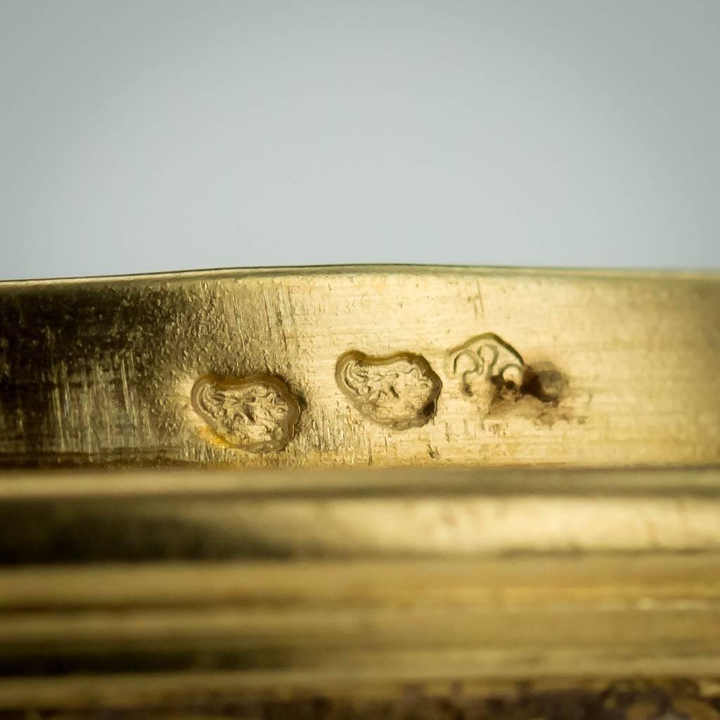 18th Century French 18 Karat Gold Watch Case and Enamel Miniature, circa 1760 6
