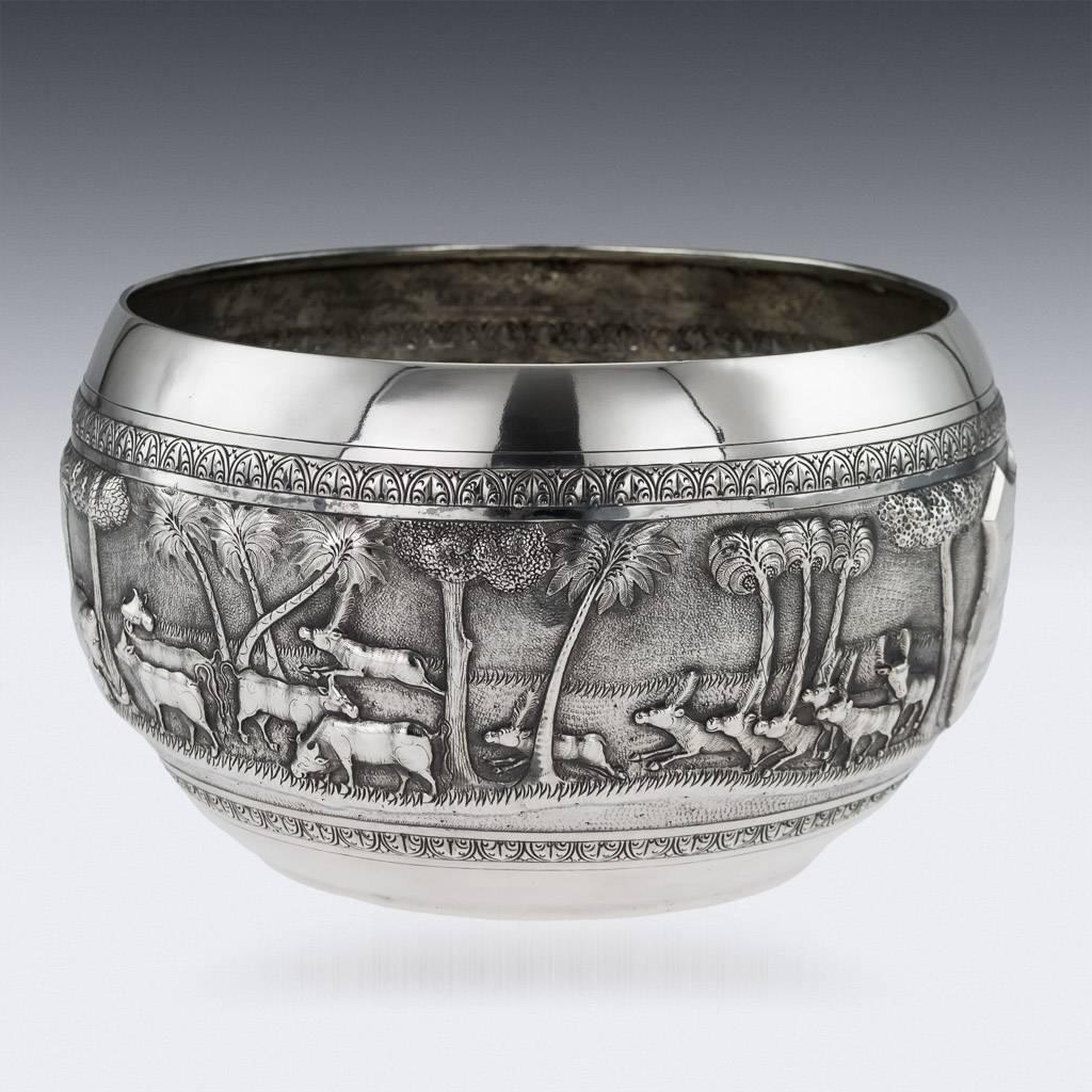 solid silver bowl