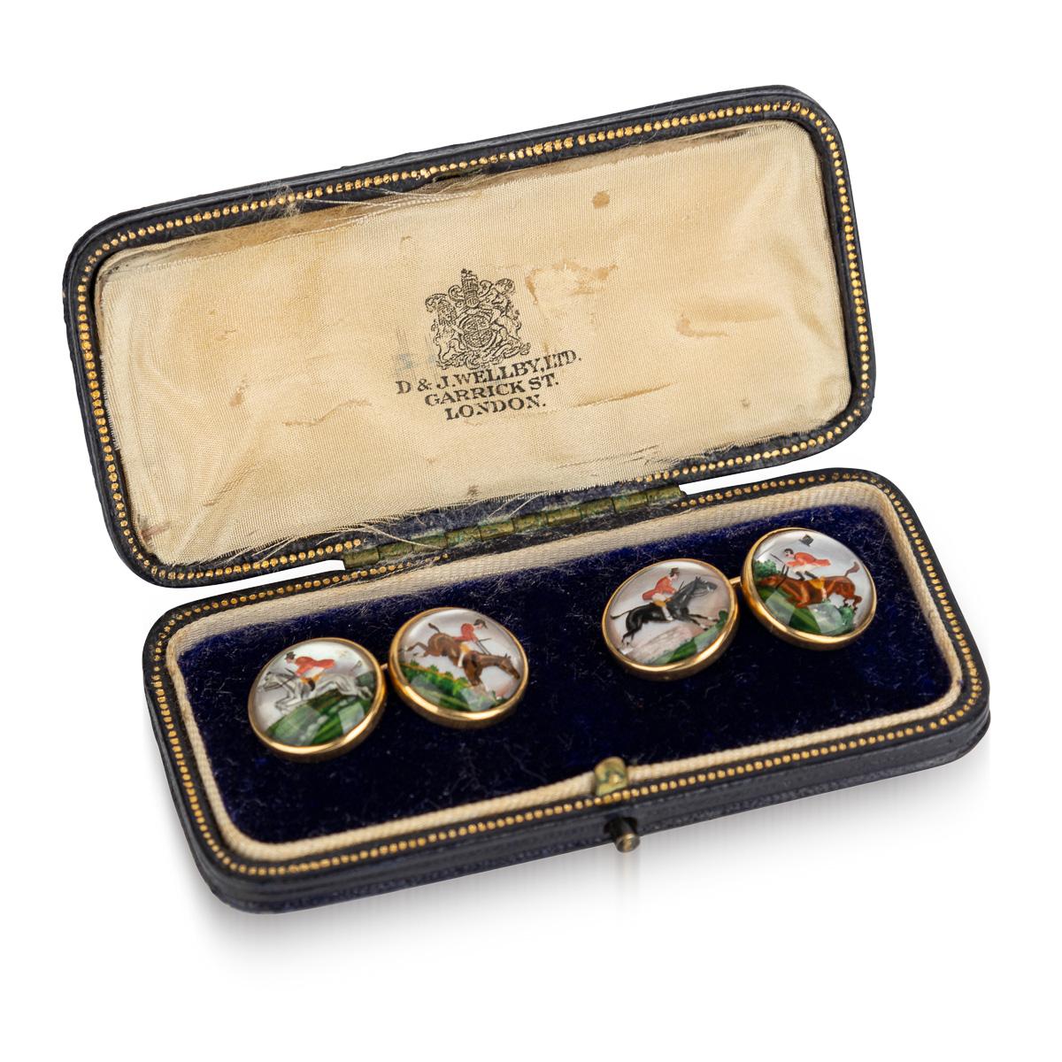 20ième siècle Boutons de manchette 