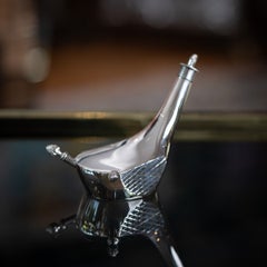 Antique Solid Silver Golf Driver Cigar Table Lighter, London, 1913