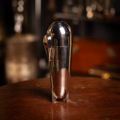 Vintage 20thC German Silver Plated Zeppelin Airship Cocktail Shaker c.1960