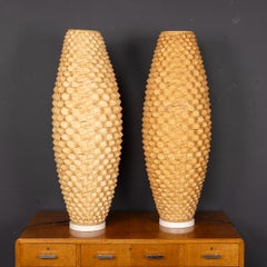 Coppia di lampade da terra contemporanee del XXI secolo "Hedgehog"