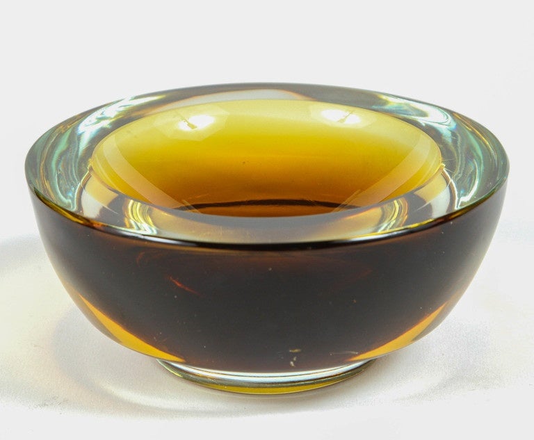 20th Century Collection of Murano Glass Bowls in the Style of Salviati For Sale