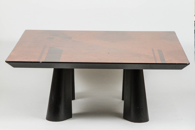 Mod Coffee Table with inlay detail